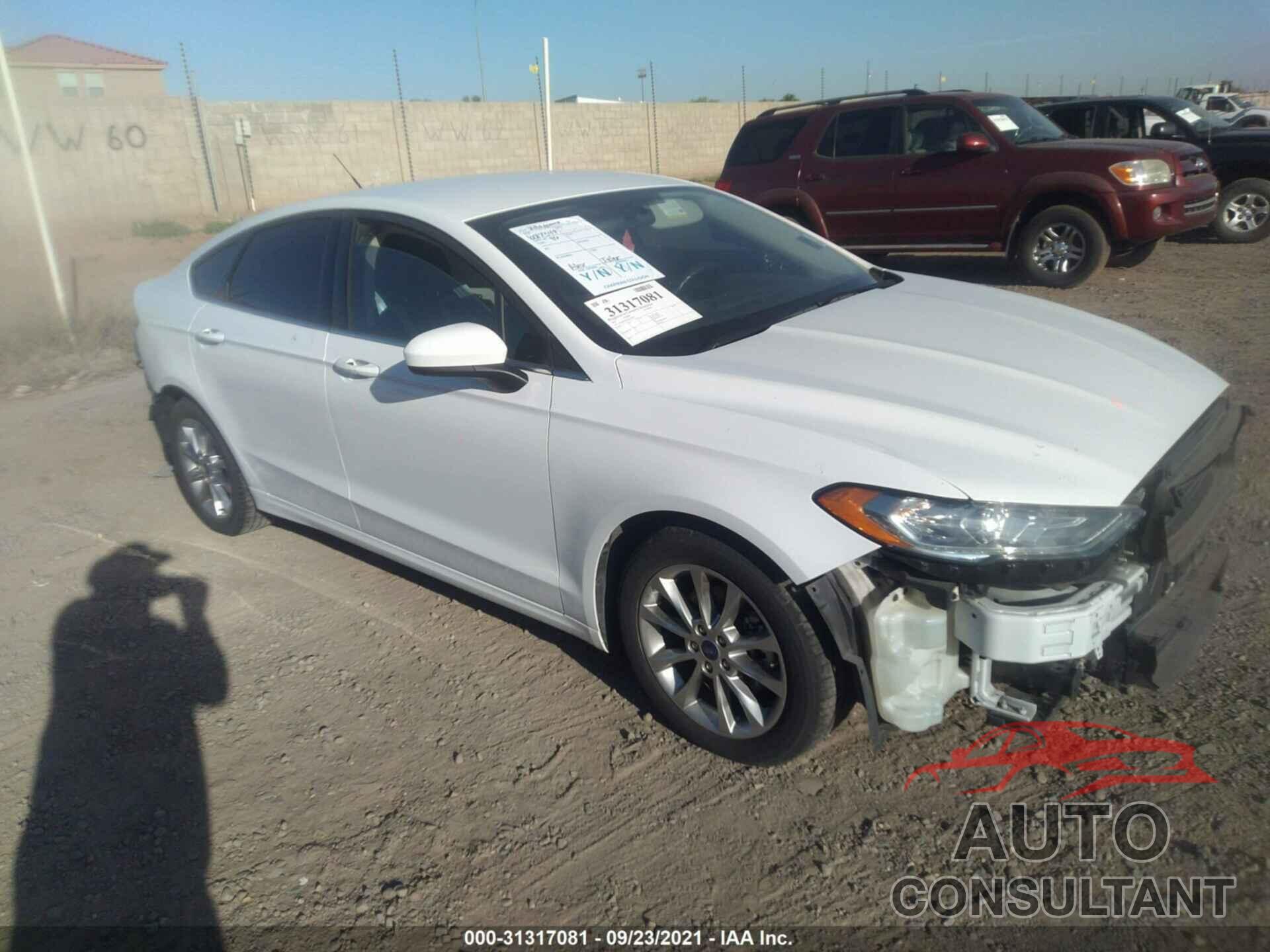 FORD FUSION 2017 - 3FA6P0HD3HR367988