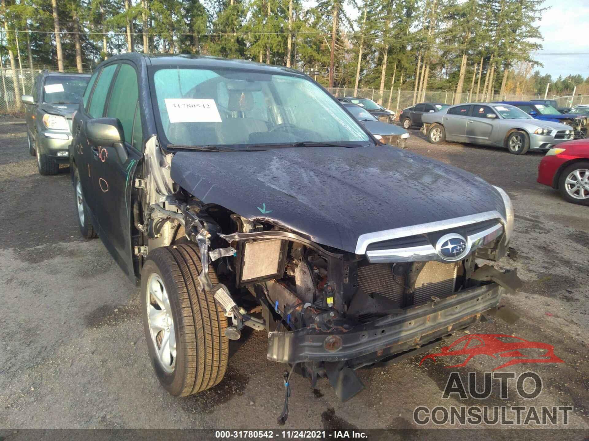 SUBARU FORESTER 2016 - JF2SJAAC4GH467309