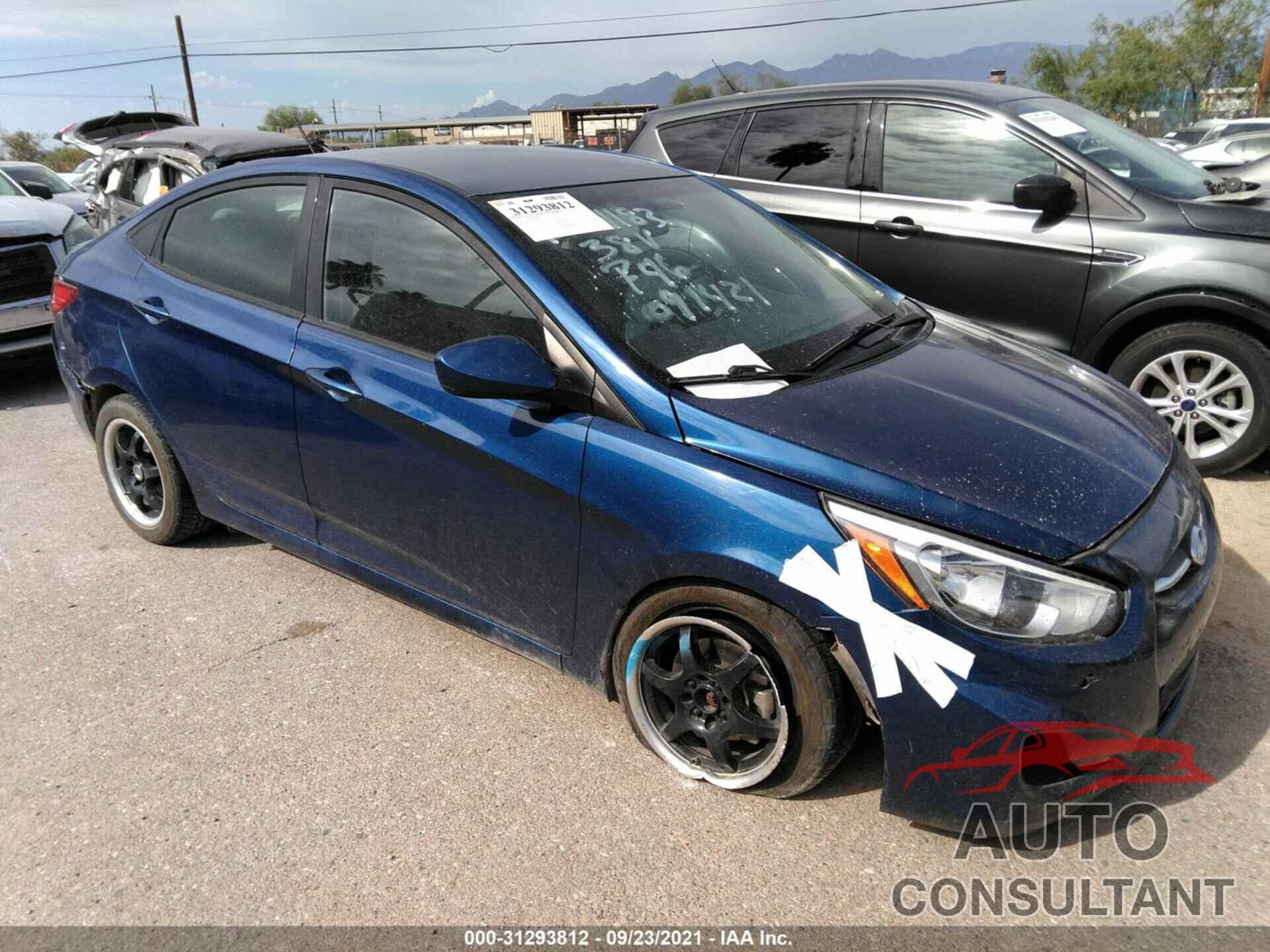 HYUNDAI ACCENT 2017 - KMHCT4AEXHU183686