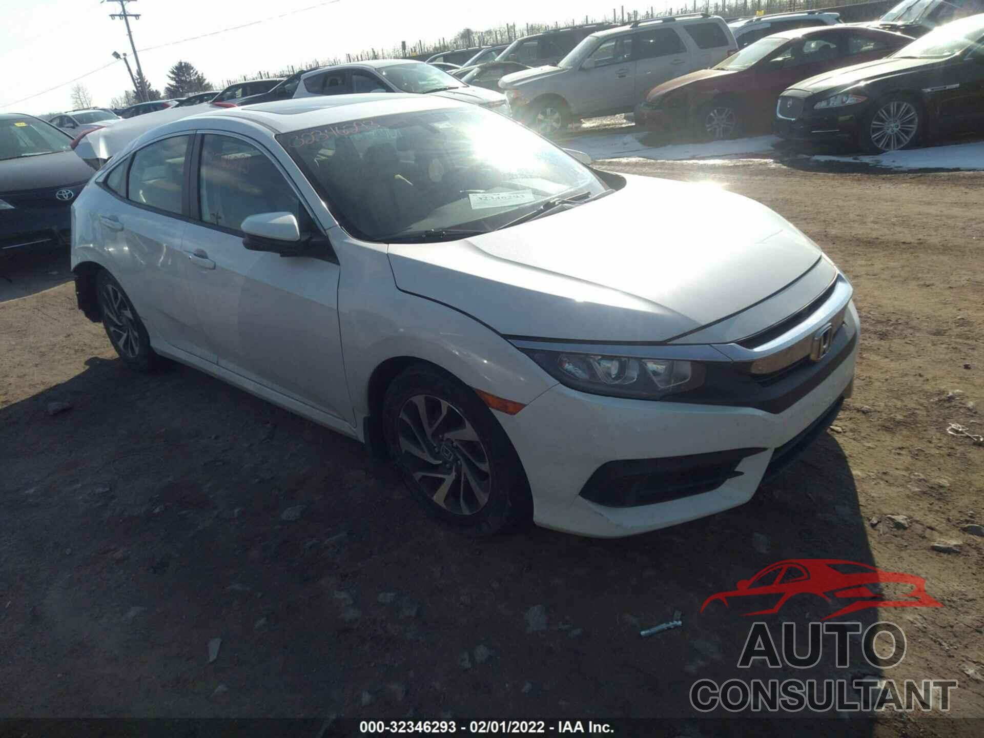 HONDA CIVIC SEDAN 2016 - 19XFC2F74GE213620