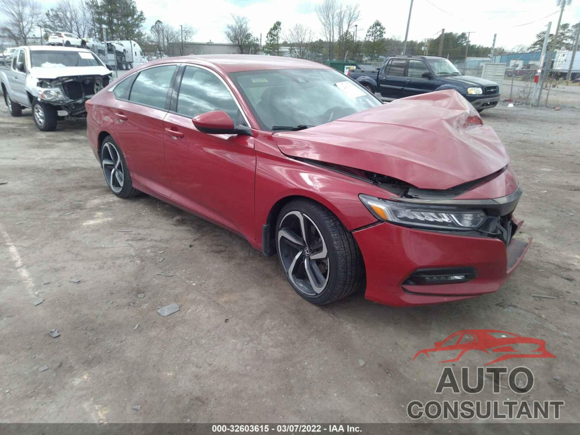 HONDA ACCORD SEDAN 2019 - 1HGCV1F31KA079571