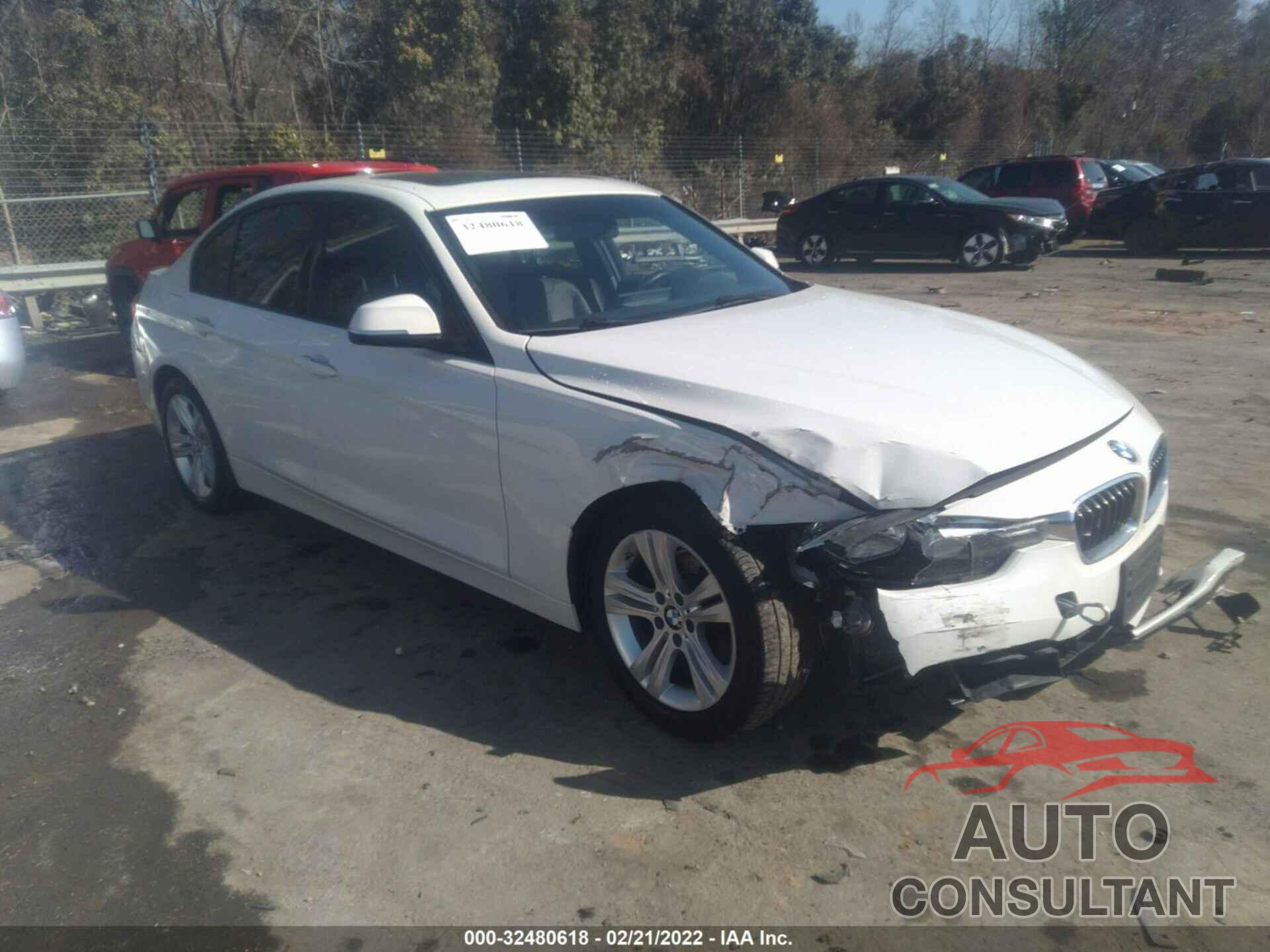 BMW 3 SERIES 2016 - WBA8E9C56GK646963