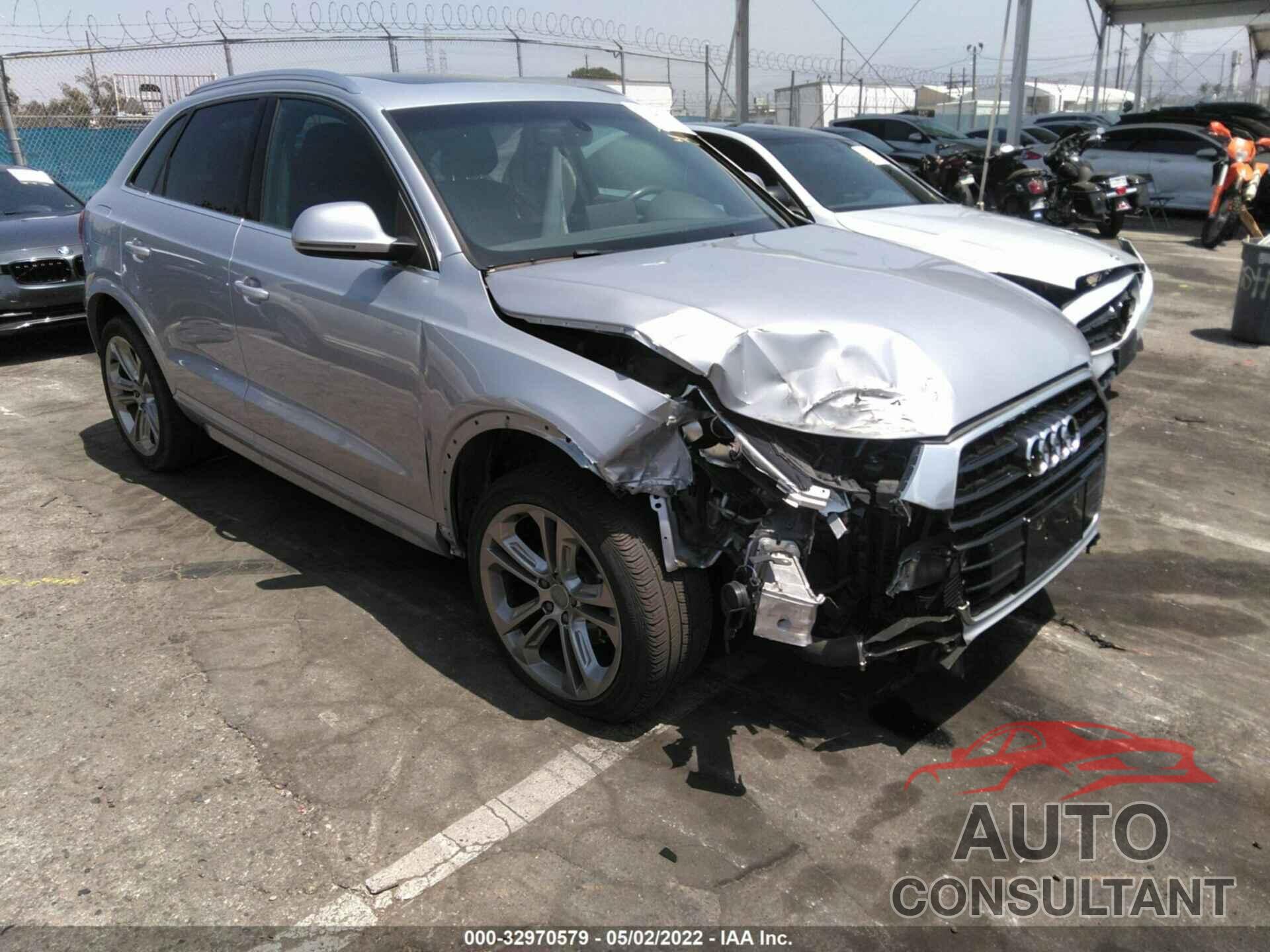 AUDI Q3 2016 - WA1BFCFS8GR011605