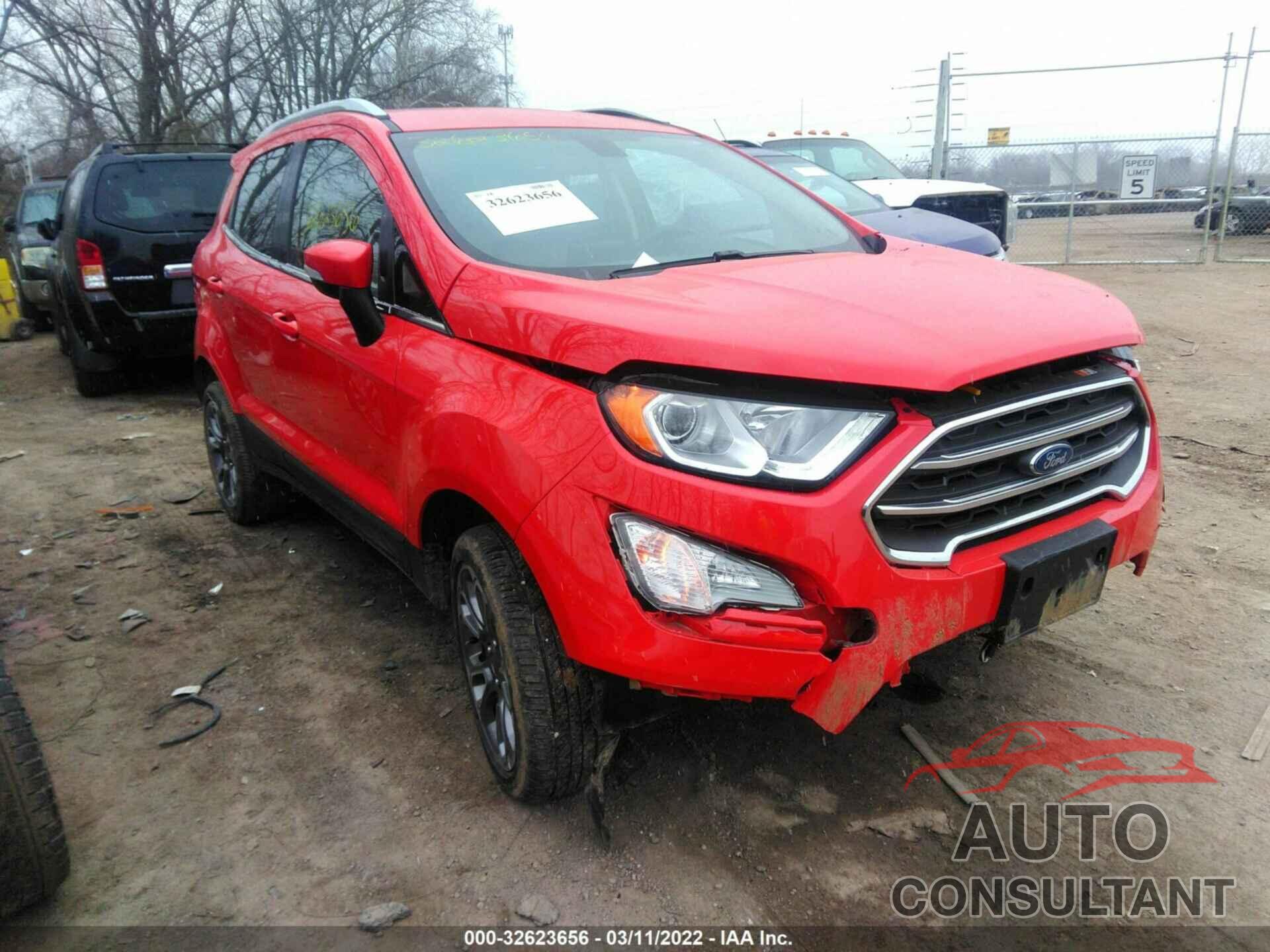 FORD ECOSPORT 2019 - MAJ6S3KLXKC306823