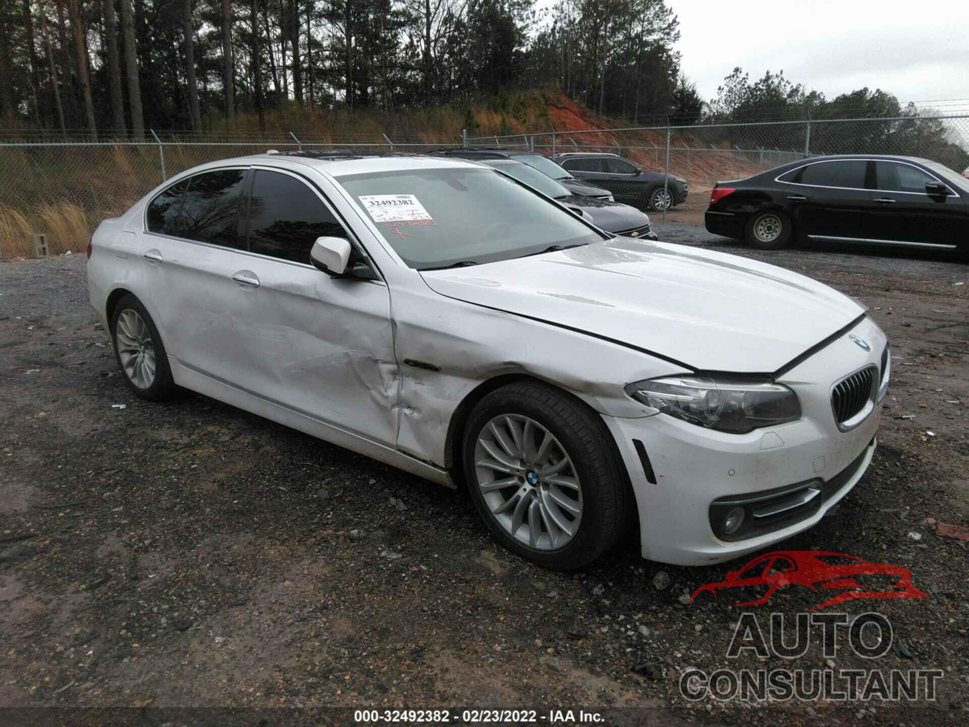 BMW 5 SERIES 2016 - WBA5A5C52GD526931