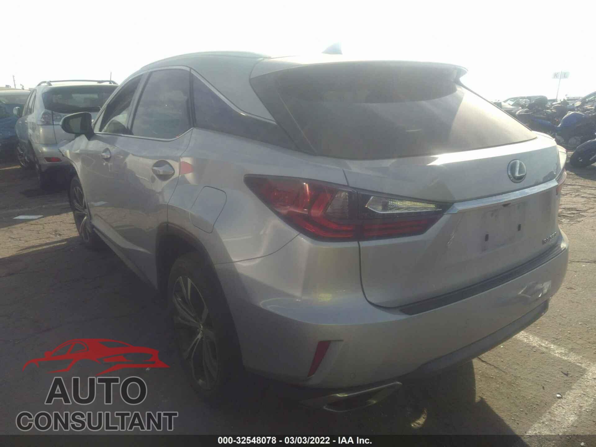 LEXUS RX 2017 - 2T2ZZMCA5HC081941