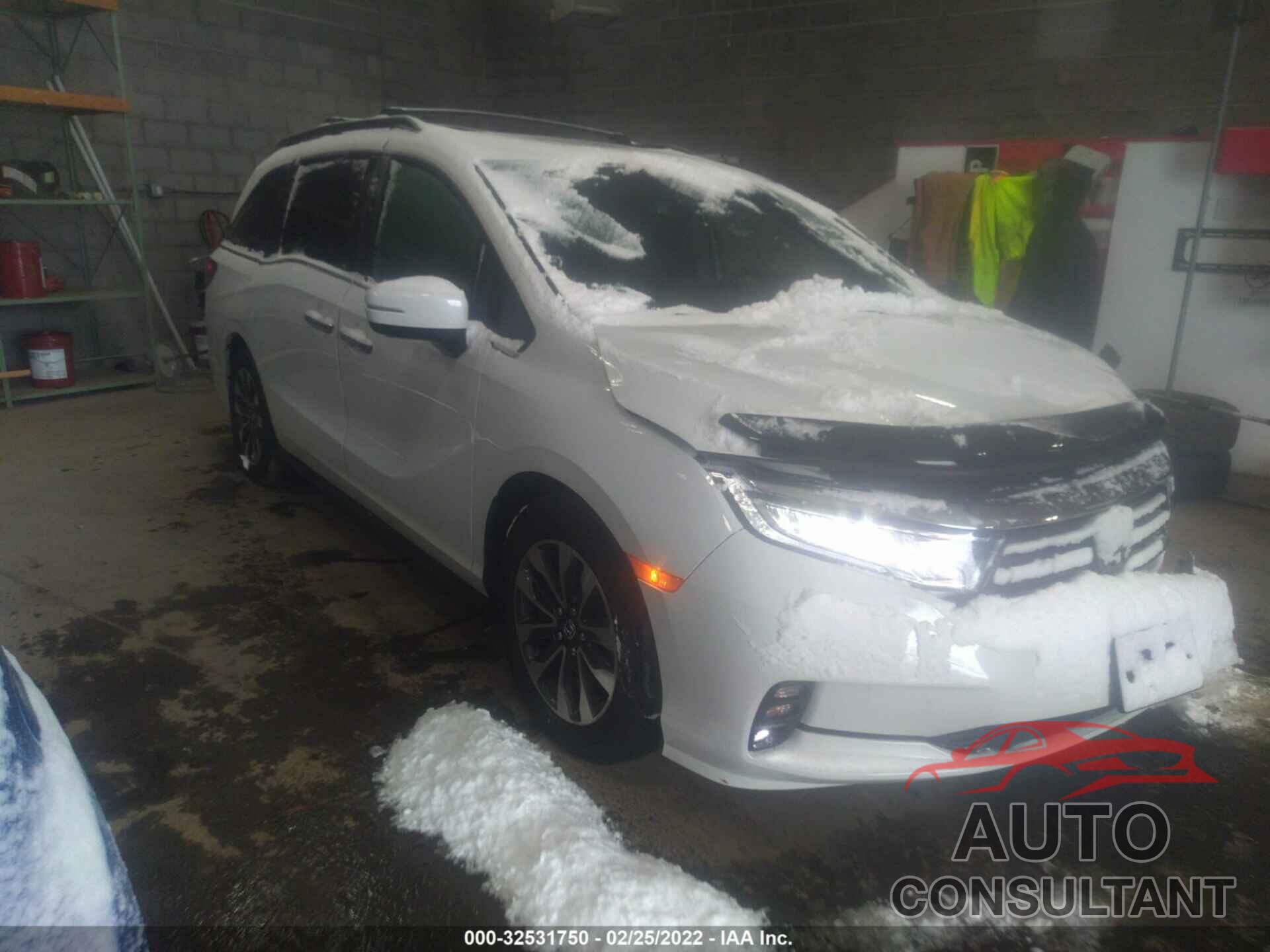 HONDA ODYSSEY 2022 - 5FNRL6H70NB014136