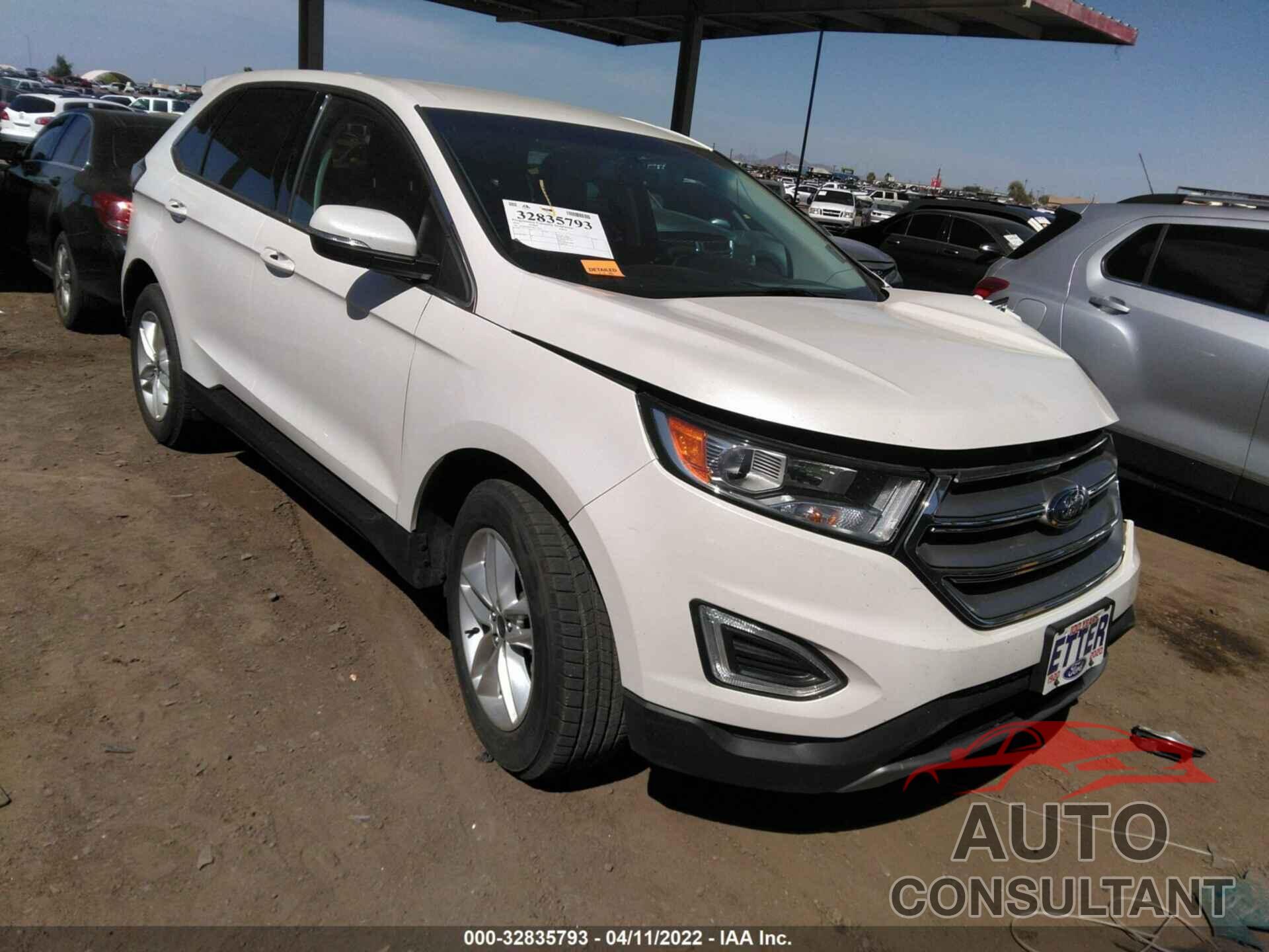 FORD EDGE 2016 - 2FMPK4J8XGBC13255