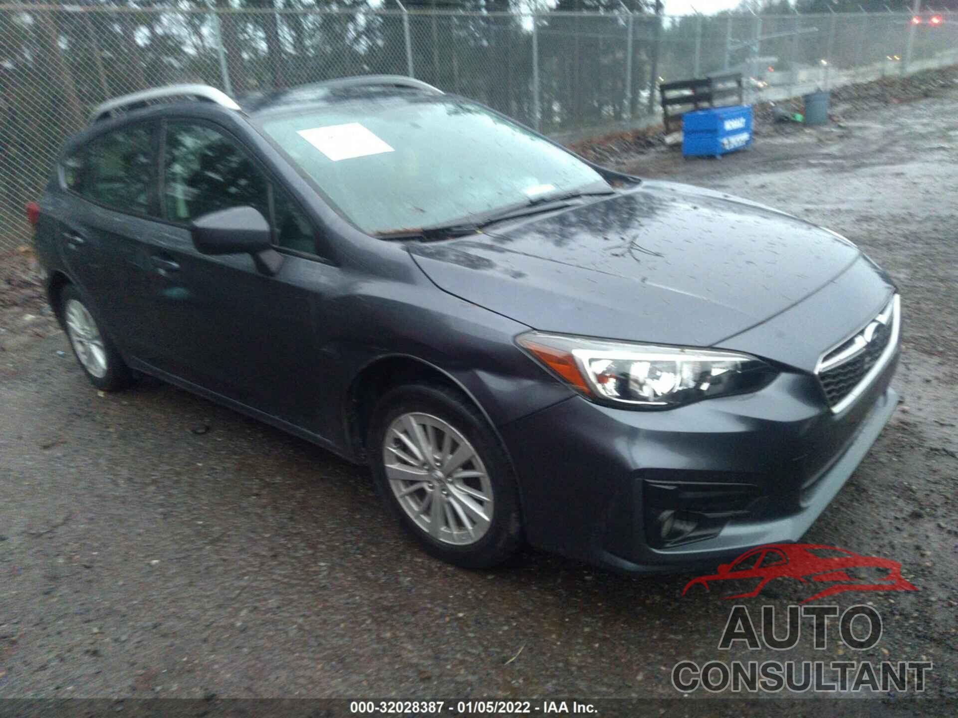 SUBARU IMPREZA 2017 - 4S3GTAD63H3746124