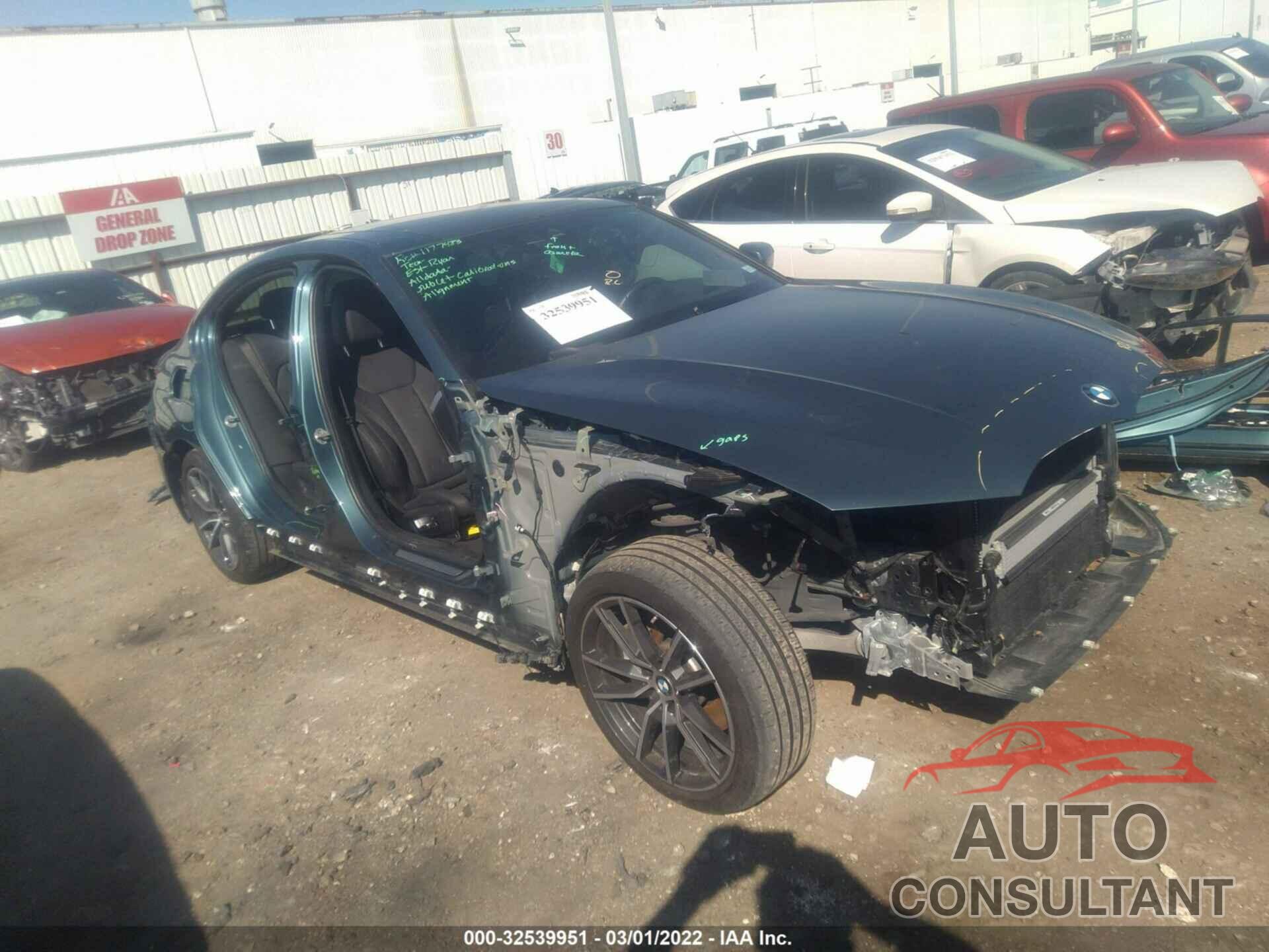 BMW 3 SERIES 2020 - 3MW5R7J05L8B26459