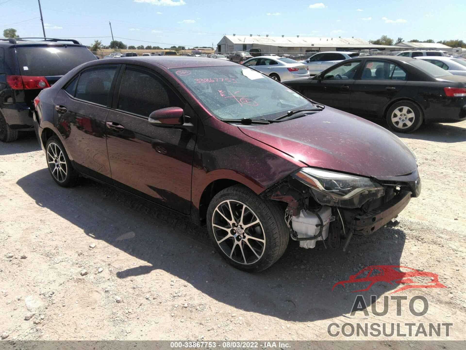 TOYOTA COROLLA 2017 - 5YFBURHE5HP626873