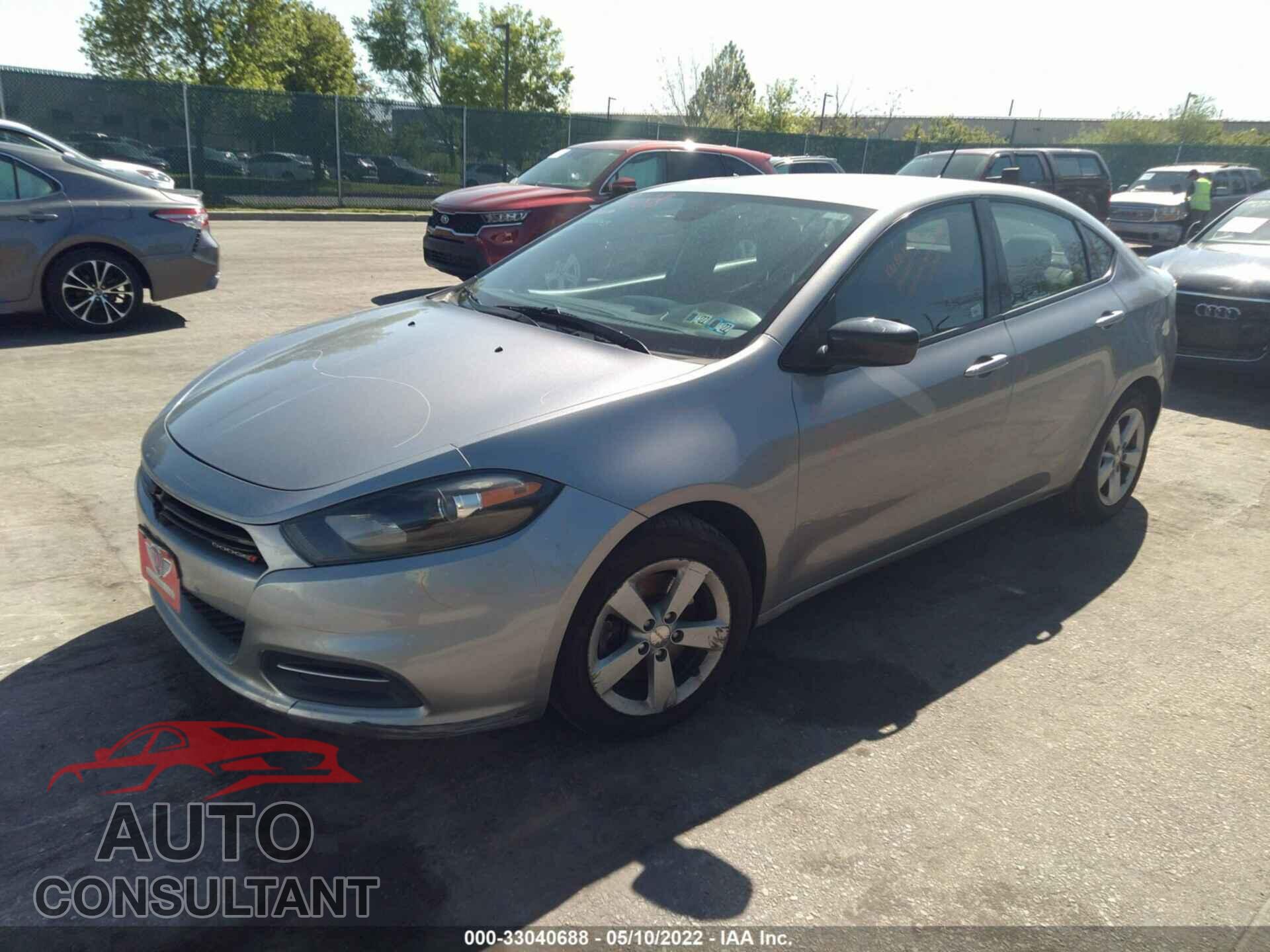 DODGE DART 2016 - 1C3CDFBA9GD623263