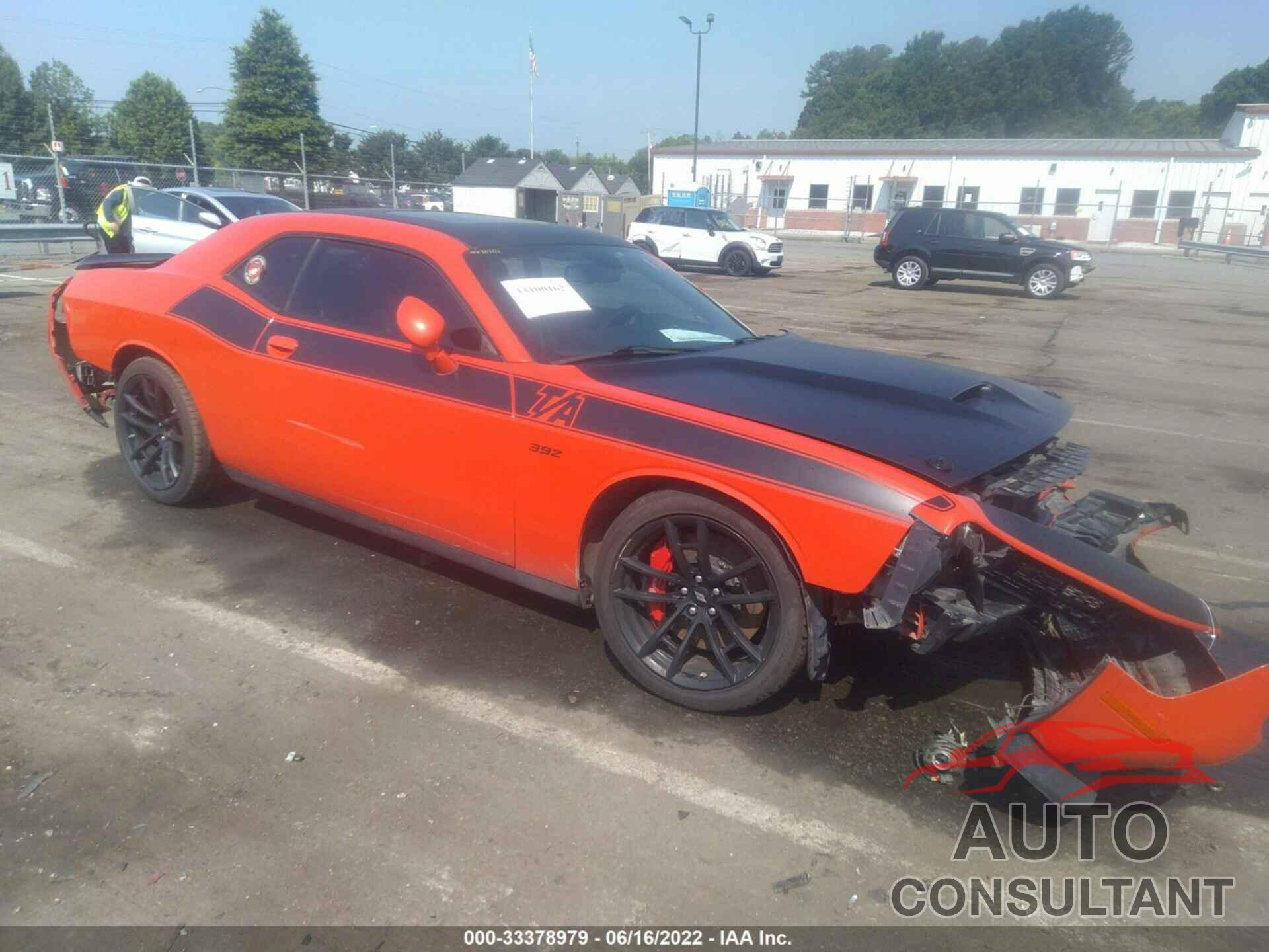 DODGE CHALLENGER 2018 - 2C3CDZFJ8JH146654