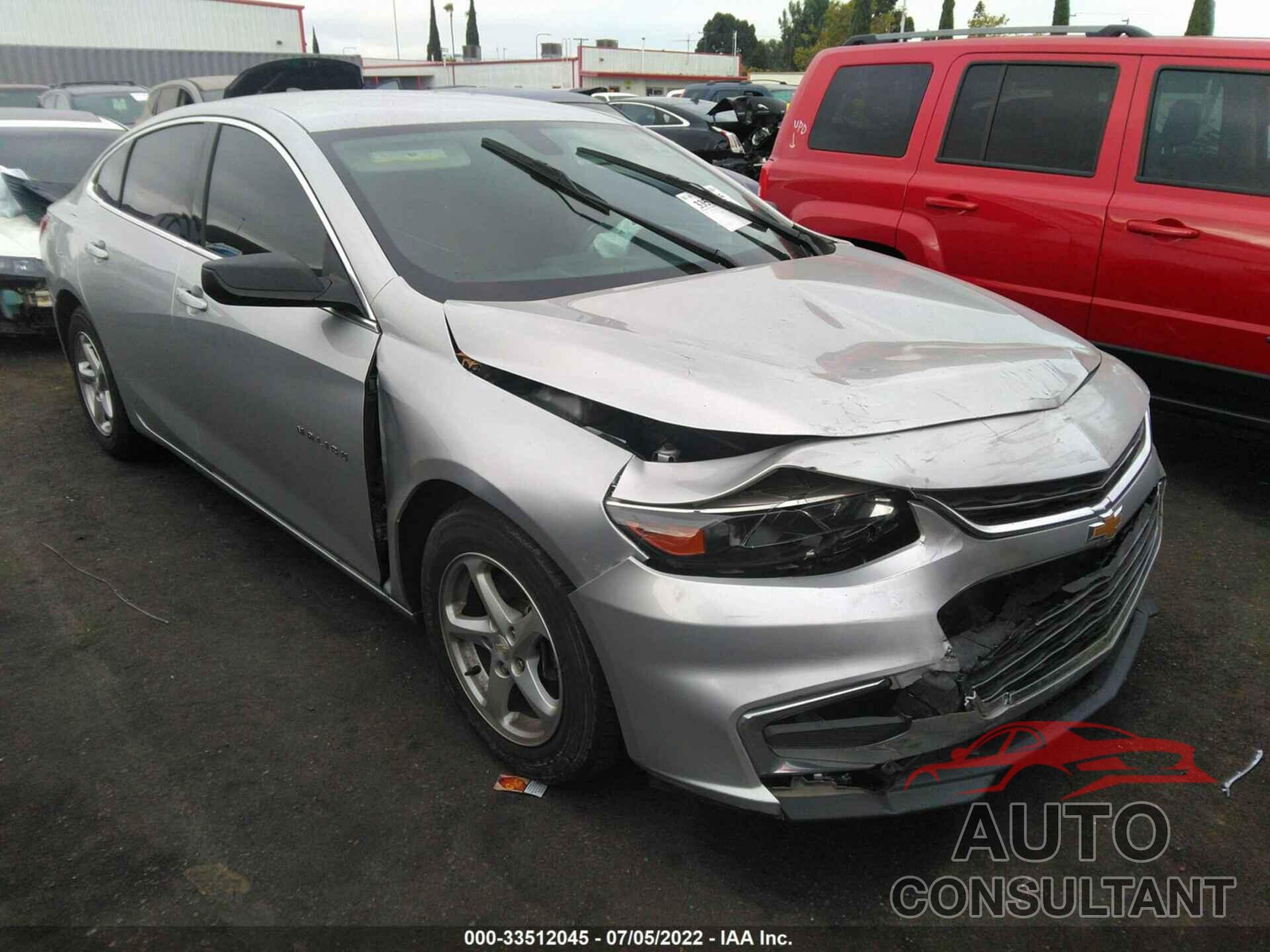 CHEVROLET MALIBU 2018 - 1G1ZB5ST7JF214738