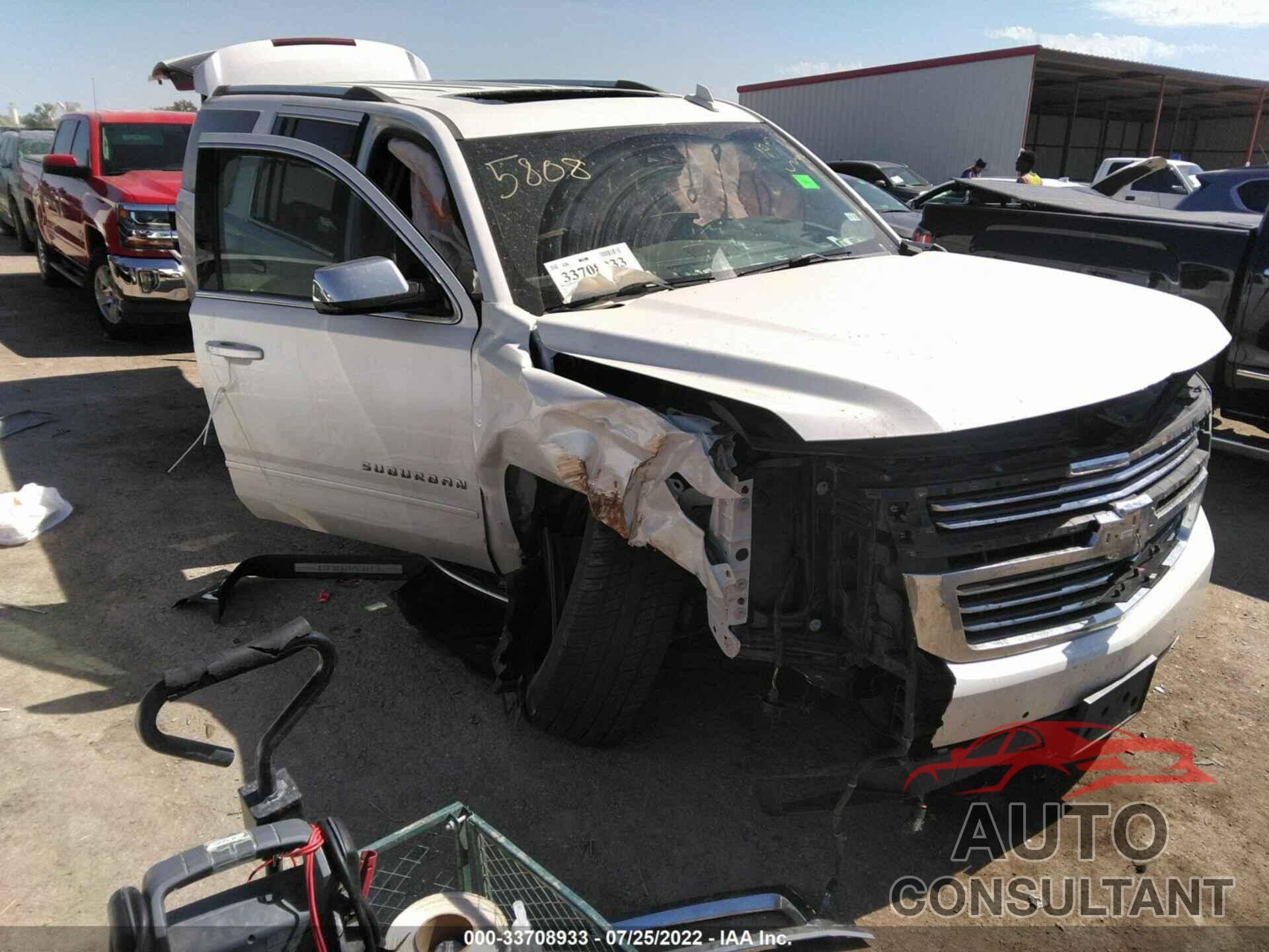 CHEVROLET SUBURBAN 2017 - 1GNSCJKC2HR393530