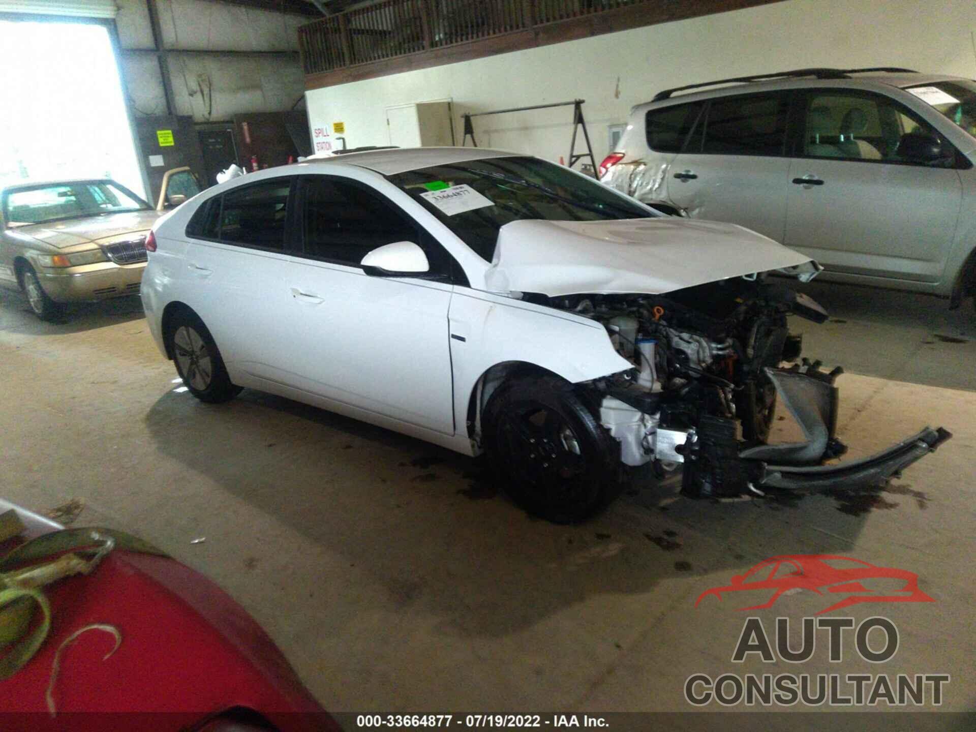 HYUNDAI IONIQ HYBRID 2017 - KMHC65LC0HU040724