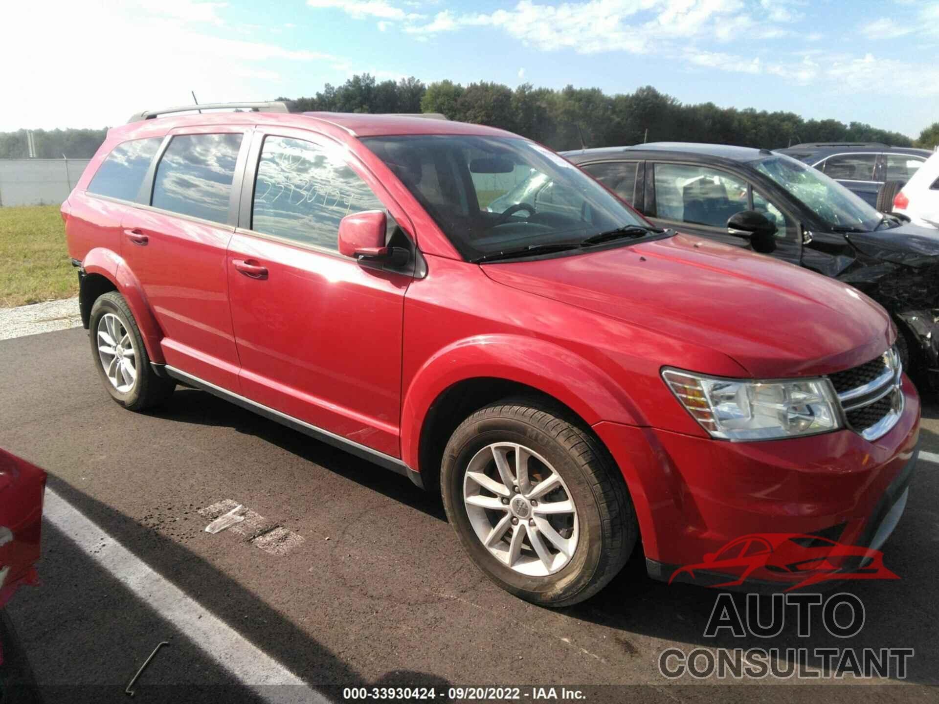 DODGE JOURNEY 2017 - 3C4PDCBG9HT534255