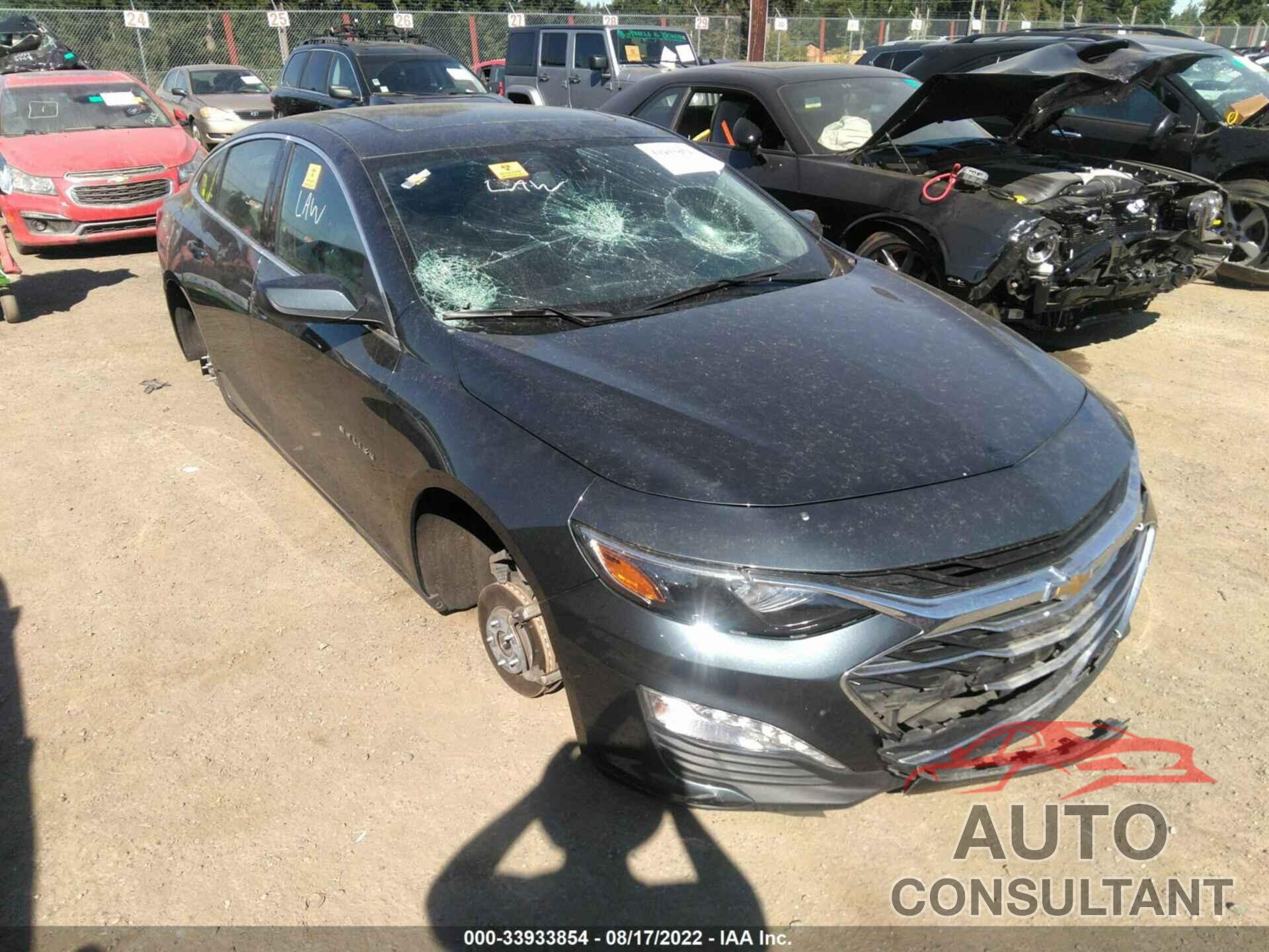 CHEVROLET MALIBU 2021 - 1G1ZD5ST3MF023381