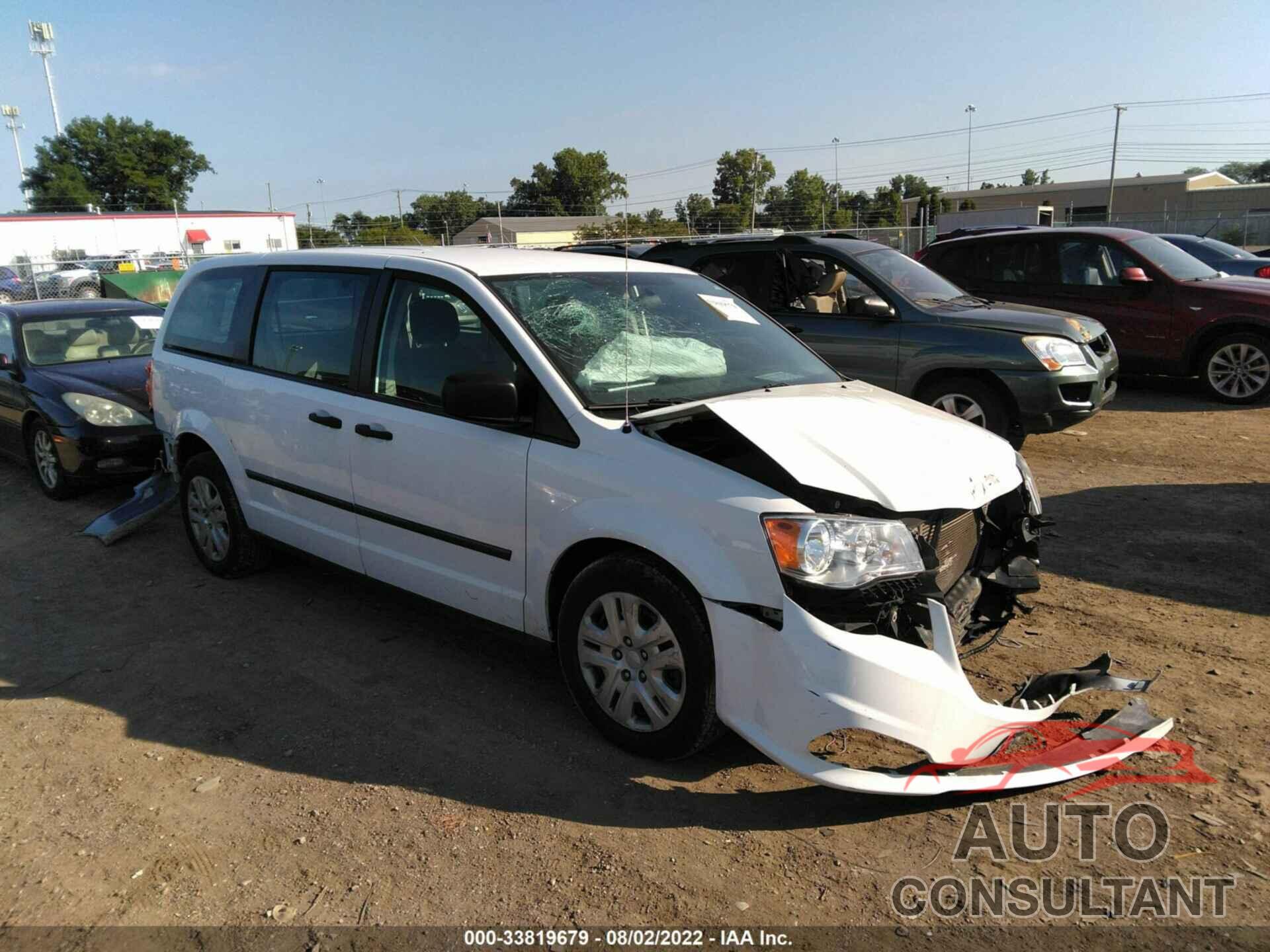 DODGE GRAND CARAVAN 2016 - 2C4RDGBG7GR155353