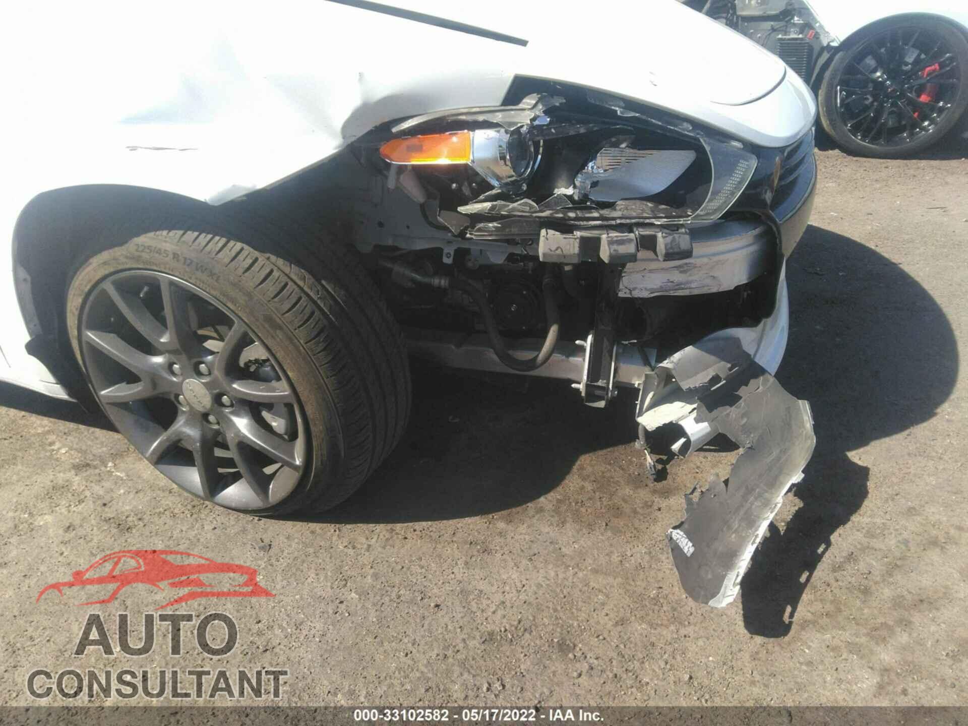 DODGE DART 2016 - 1C3CDFBB7GD592992