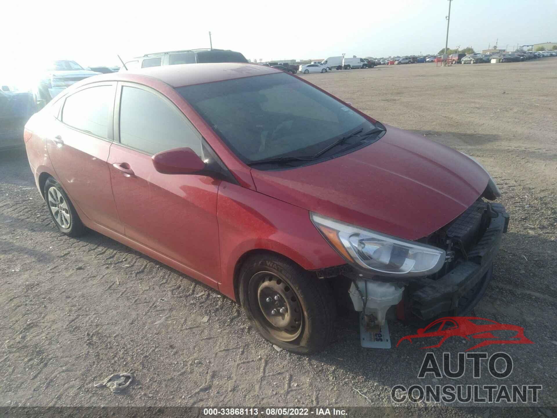 HYUNDAI ACCENT 2017 - KMHCT4AE3HU186056