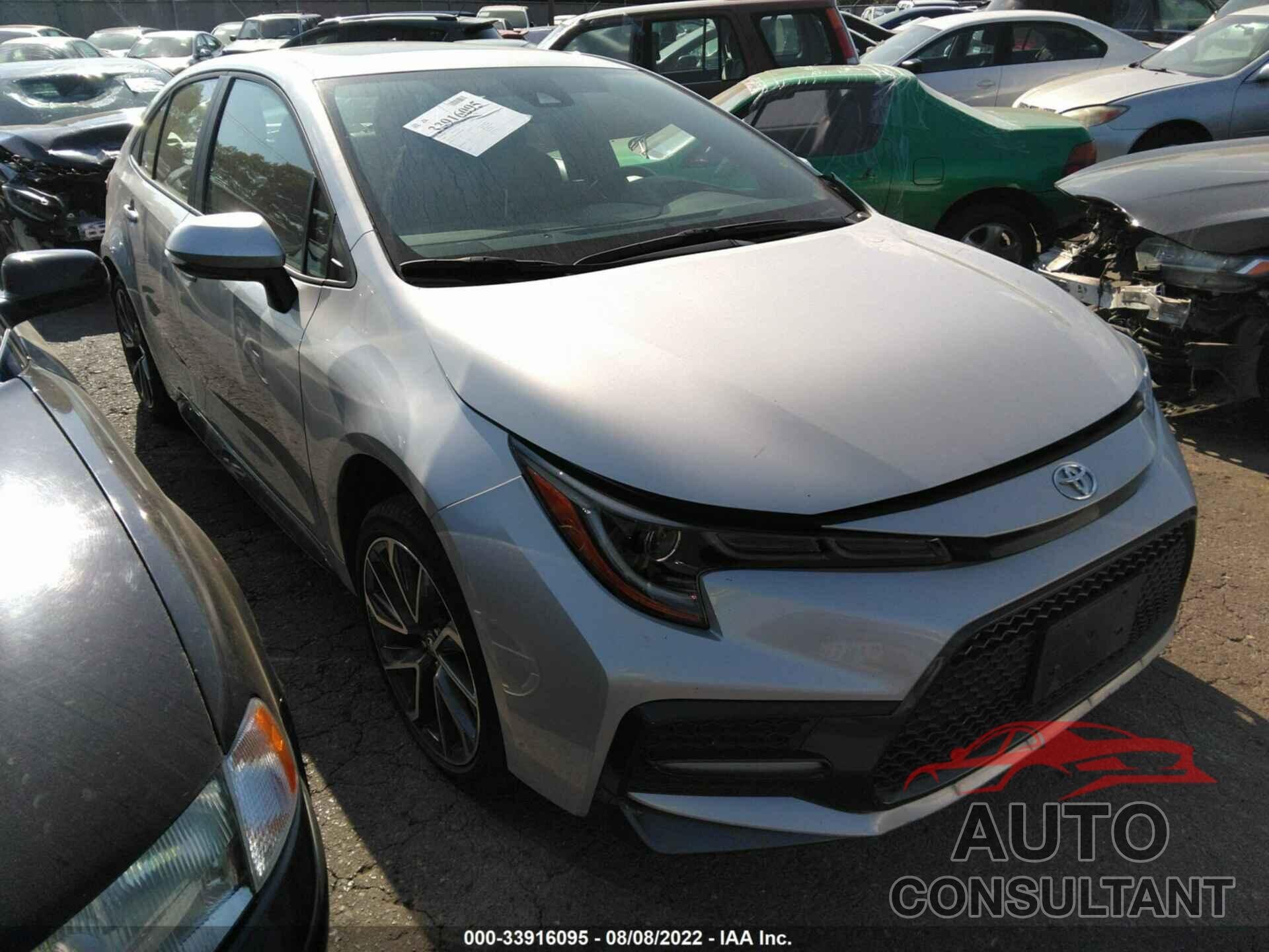 TOYOTA COROLLA 2021 - 5YFT4MCE3MP075464