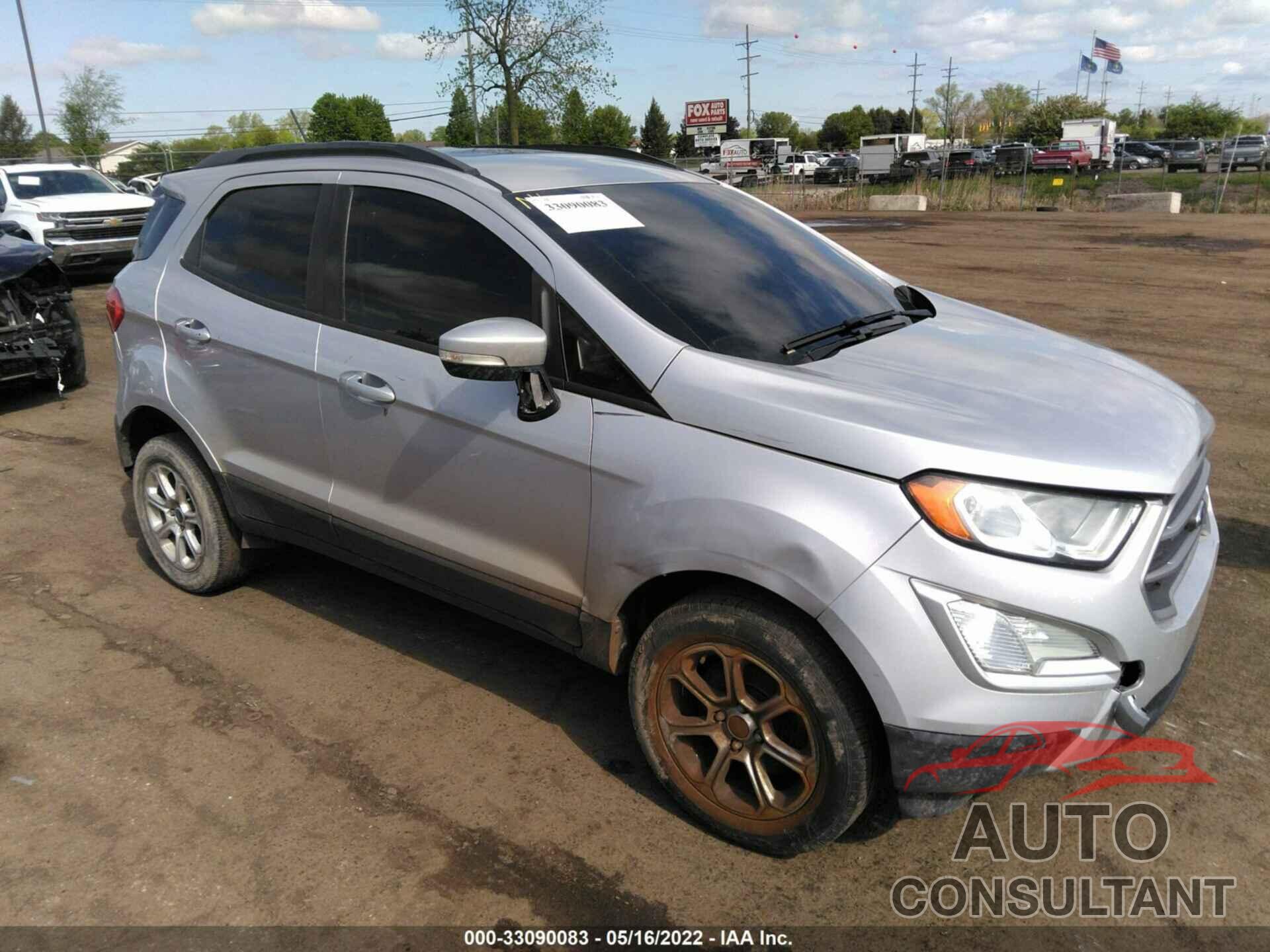 FORD ECOSPORT 2018 - MAJ6P1UL7JC197433