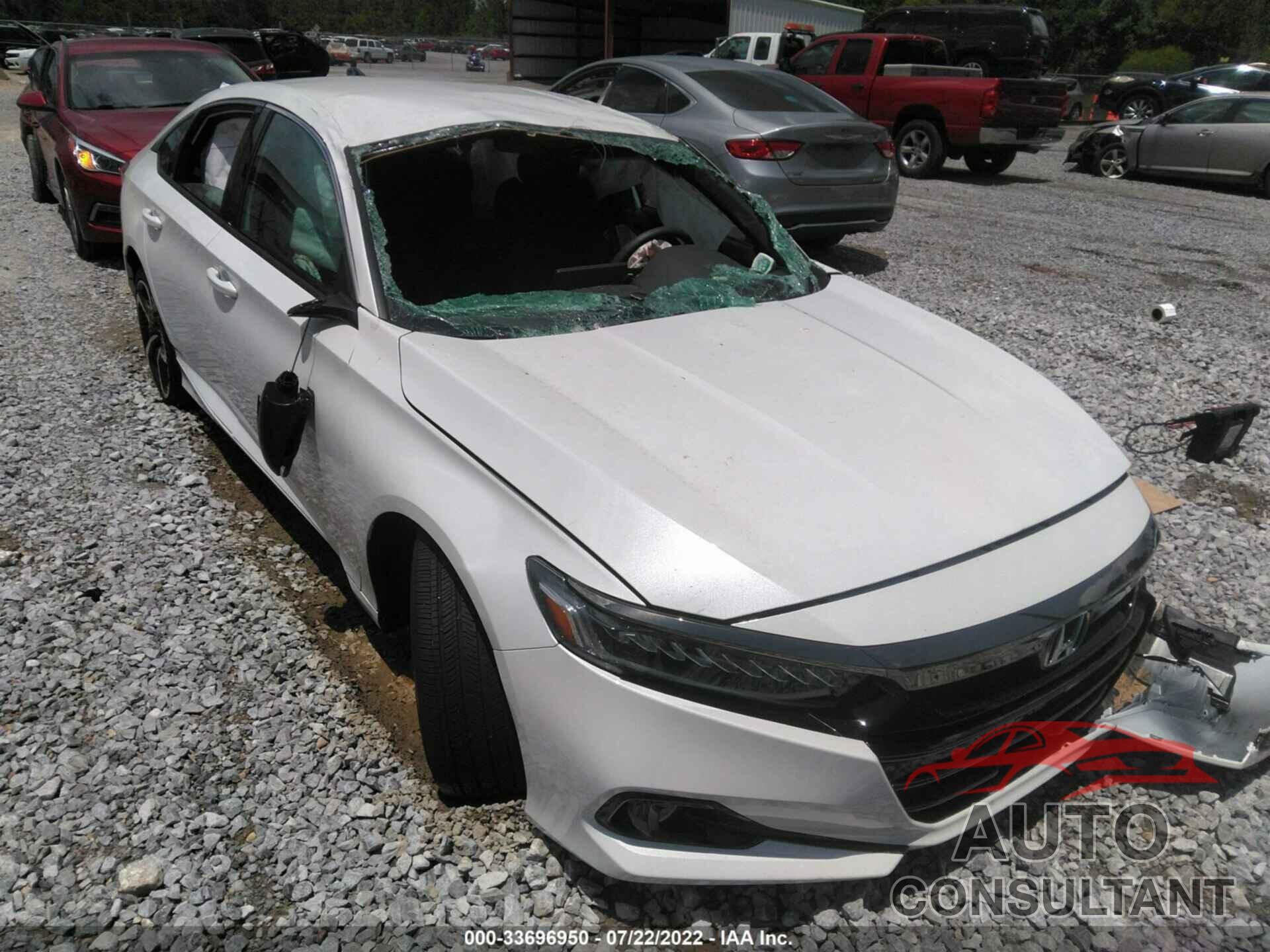 HONDA ACCORD SEDAN 2021 - 1HGCV1F38MA124444