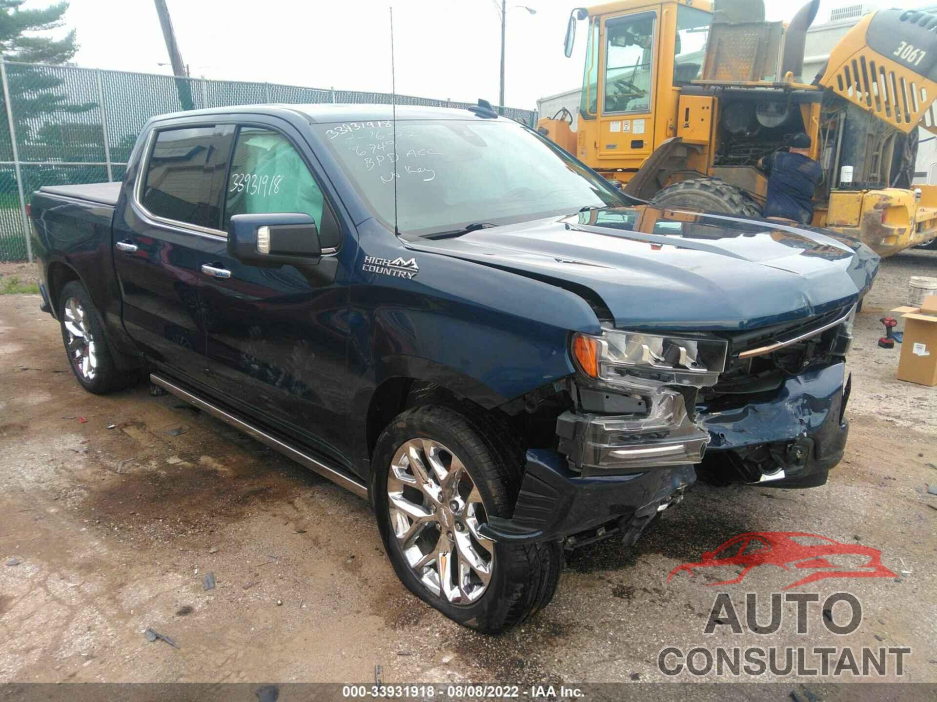 CHEVROLET SILVERADO 1500 2019 - 1GCUYHED2KZ267434
