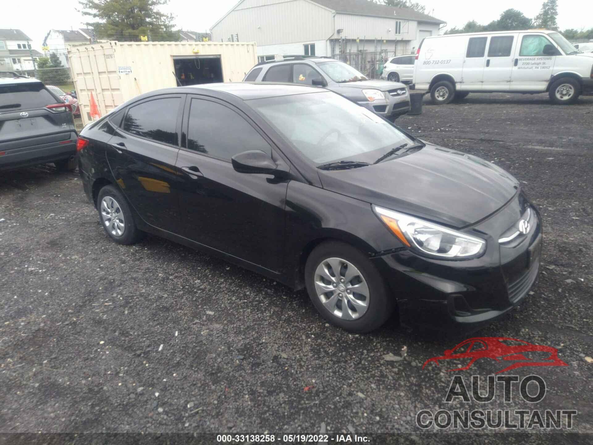 HYUNDAI ACCENT 2017 - KMHCT4AE9HU292852