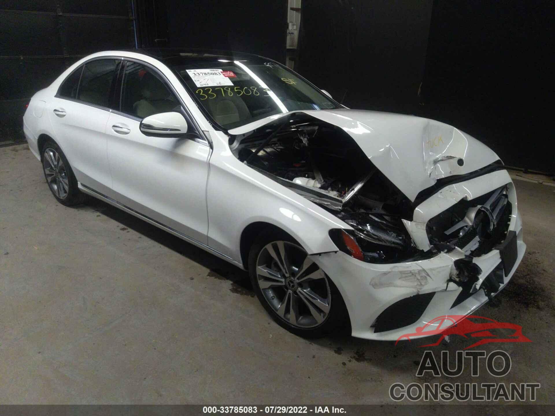 MERCEDES-BENZ C-CLASS 2019 - 55SWF8EB1KU307276