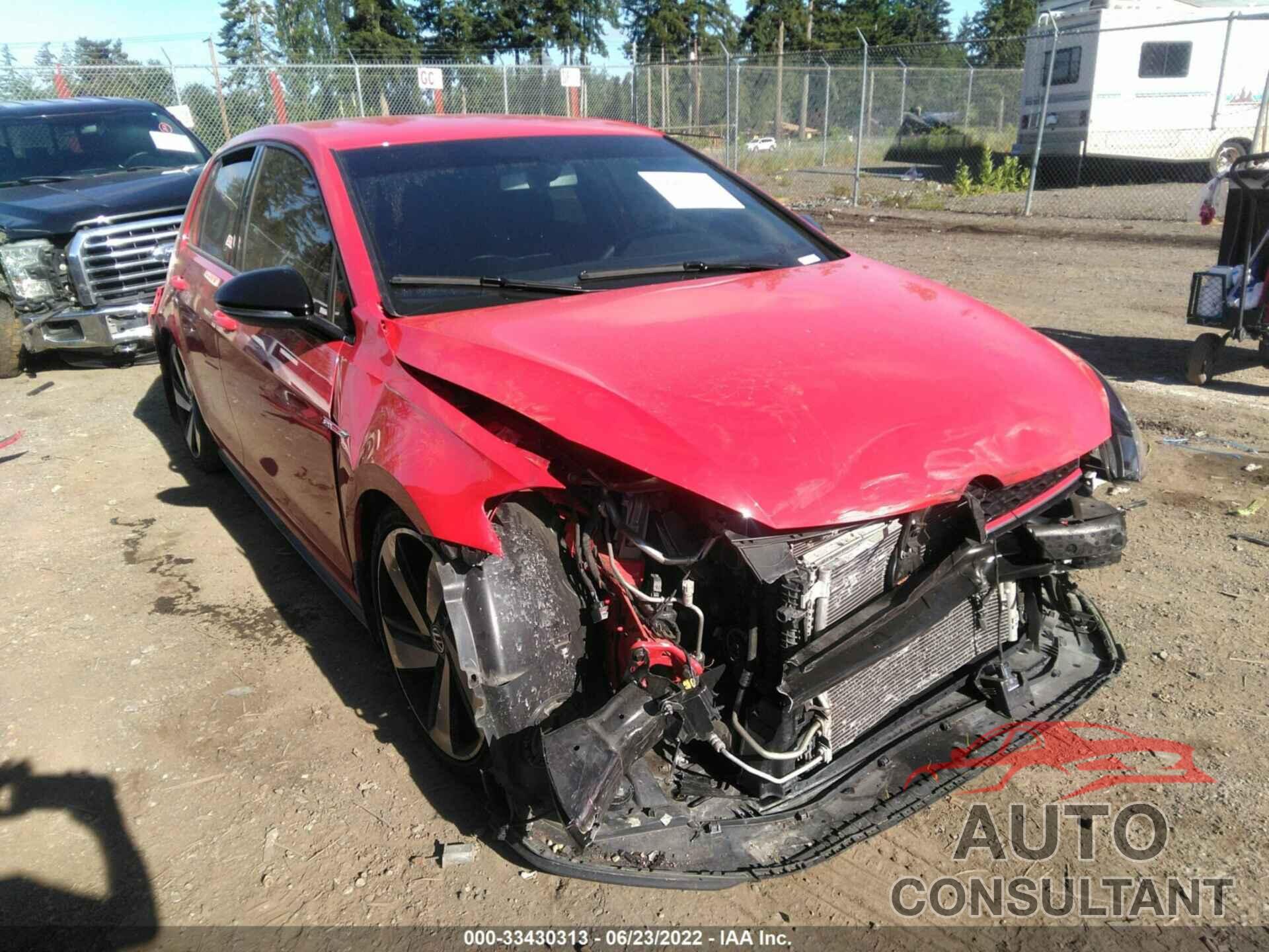 VOLKSWAGEN GOLF GTI 2021 - 3VW5T7AU6MM008210