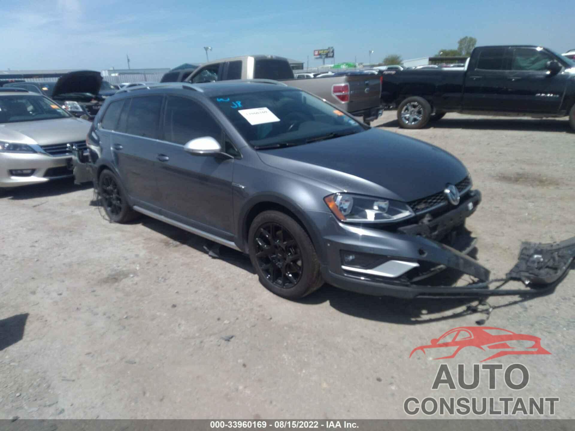 VOLKSWAGEN GOLF ALLTRACK 2017 - 3VWH17AU9HM527812