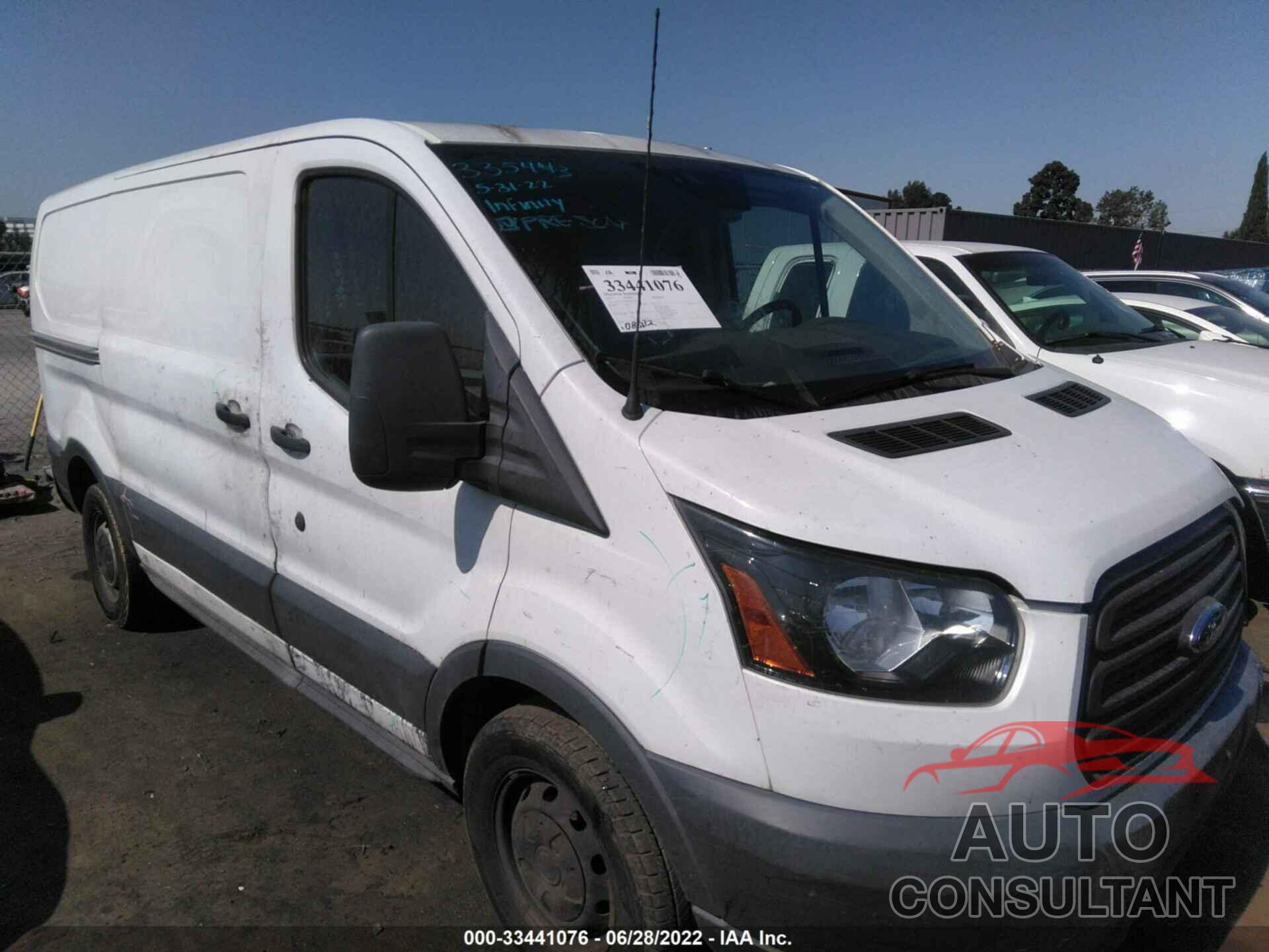 FORD TRANSIT VAN 2017 - 1FTYE1YM4HKB38559