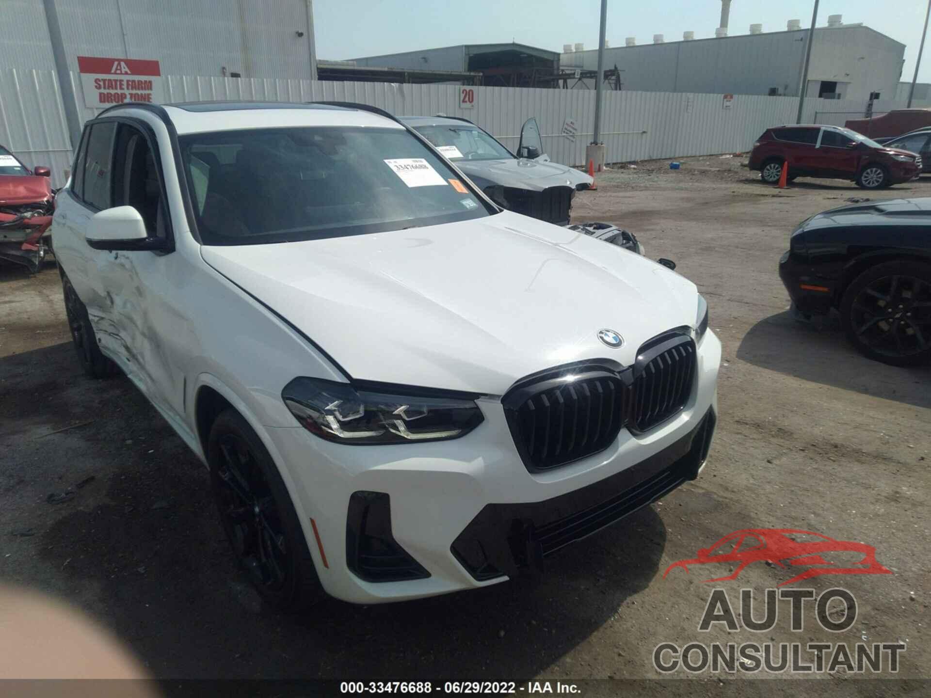 BMW X3 2022 - 5UX43DP06N9J81211