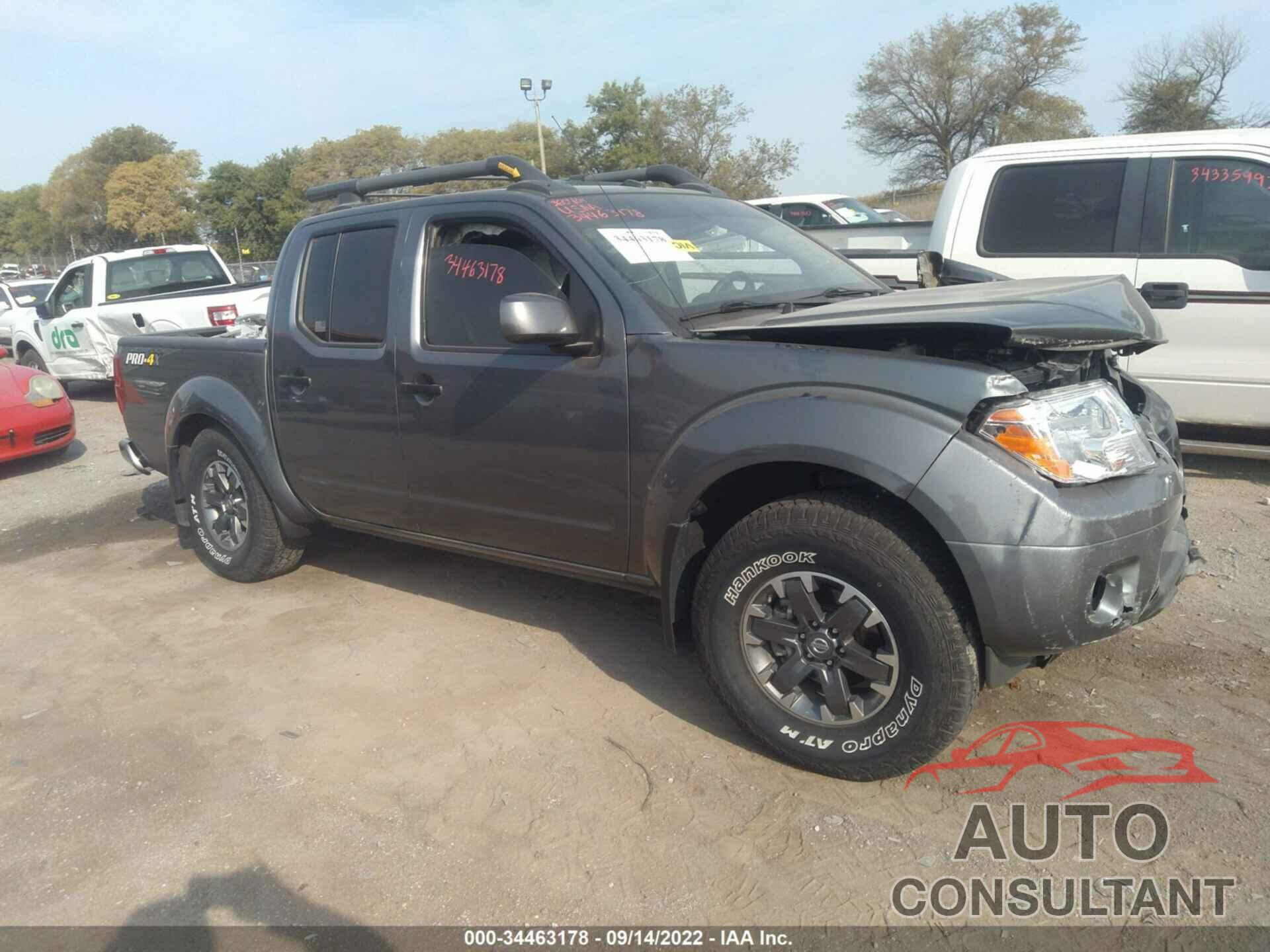 NISSAN FRONTIER 2019 - 1N6DD0EV8KN874528