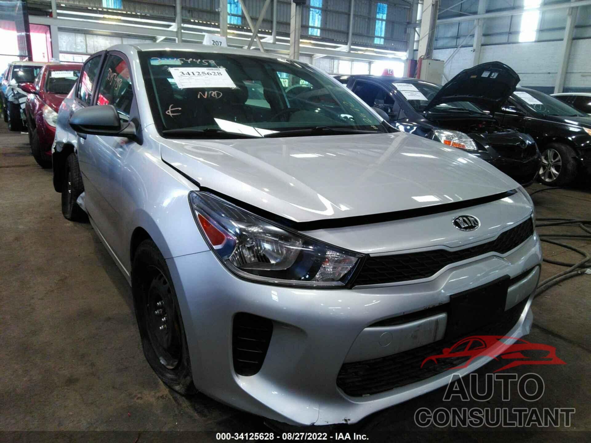 KIA RIO 2018 - 00PA24AB8JE082672