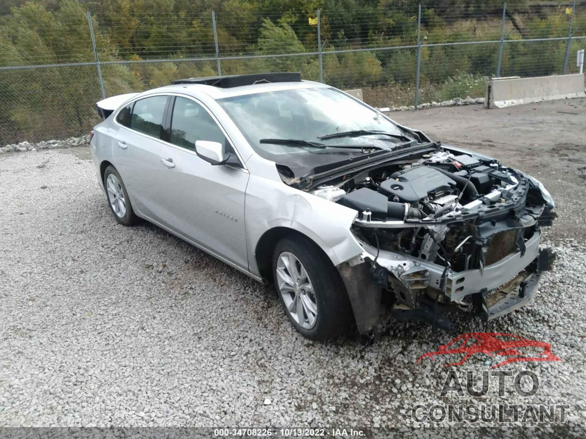 CHEVROLET MALIBU 2021 - 1G1ZD5ST4MF054218