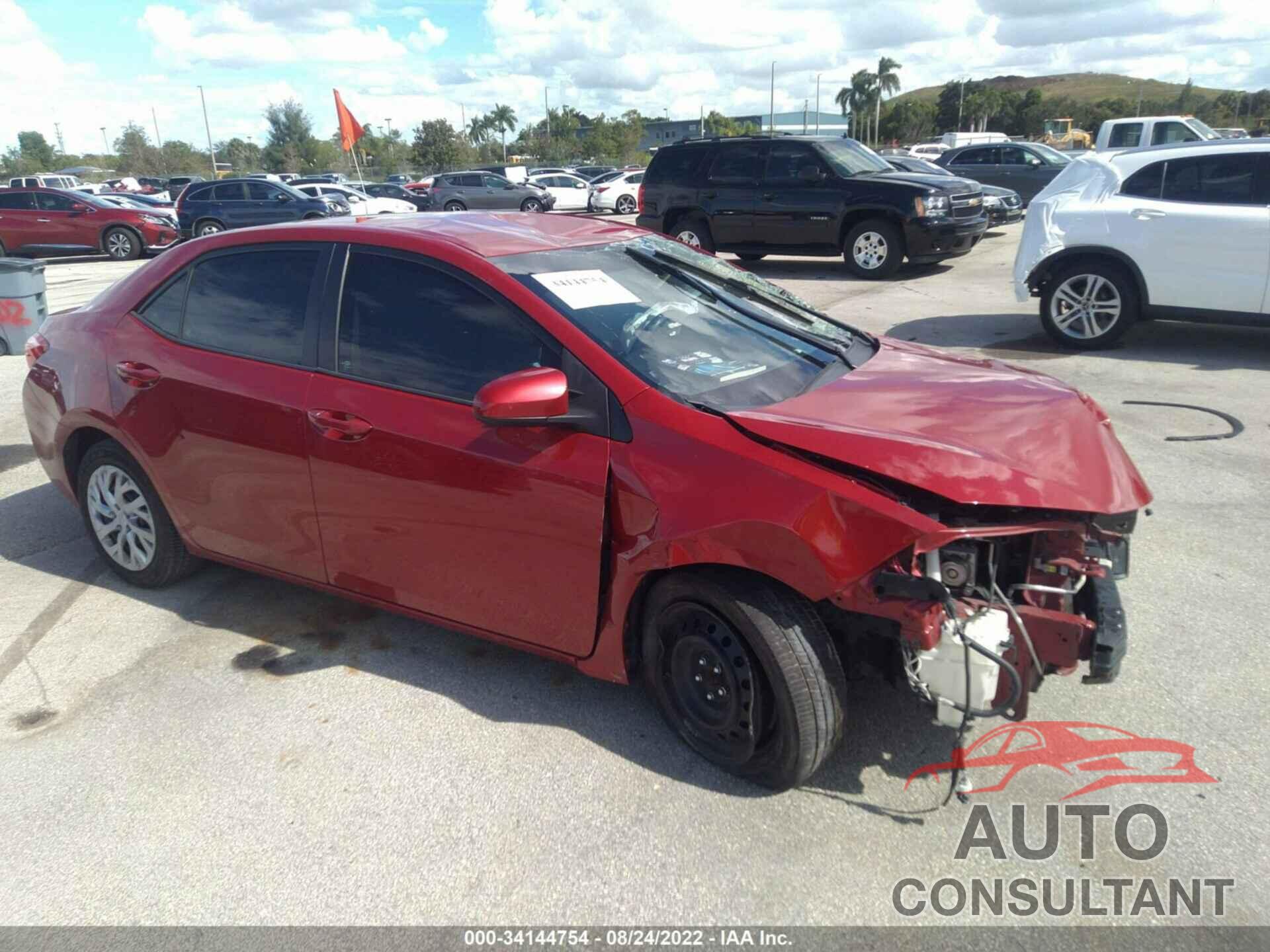 TOYOTA COROLLA 2017 - 2T1BURHE0HC946716