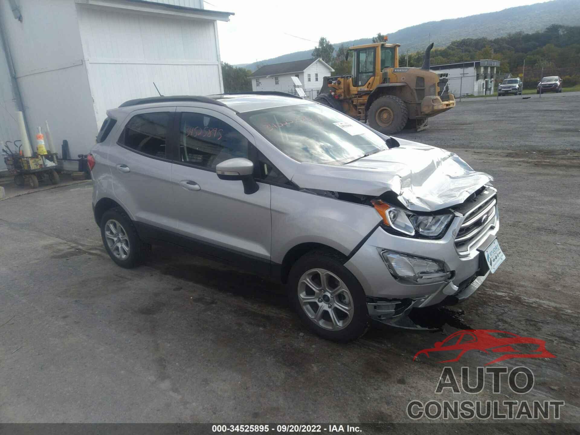 FORD ECOSPORT 2020 - MAJ6S3GL1LC327117