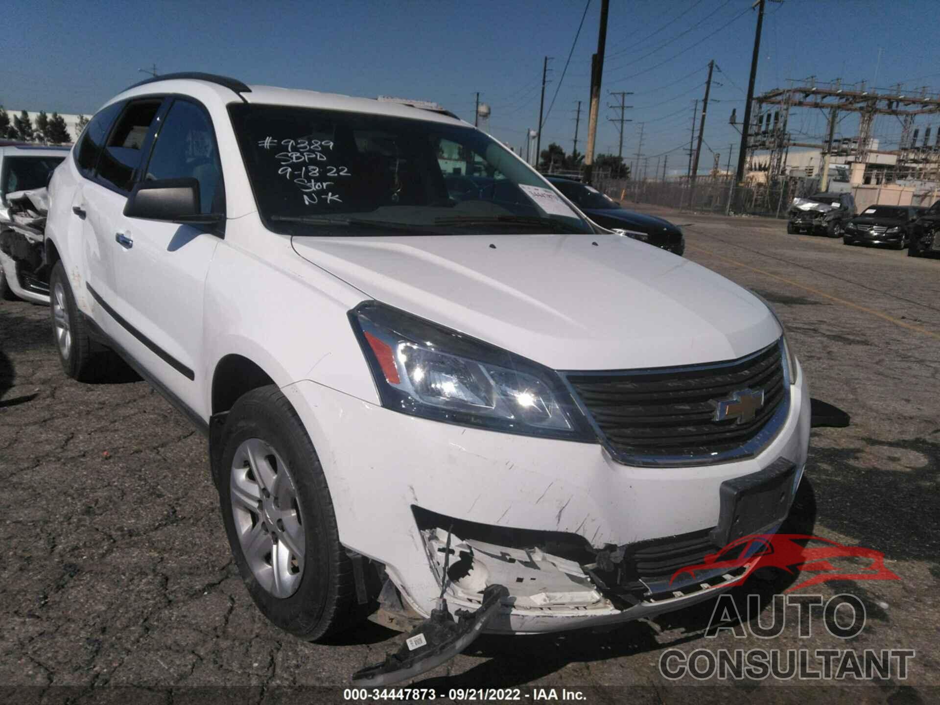 CHEVROLET TRAVERSE 2017 - 1GNKVFKD5HJ297857