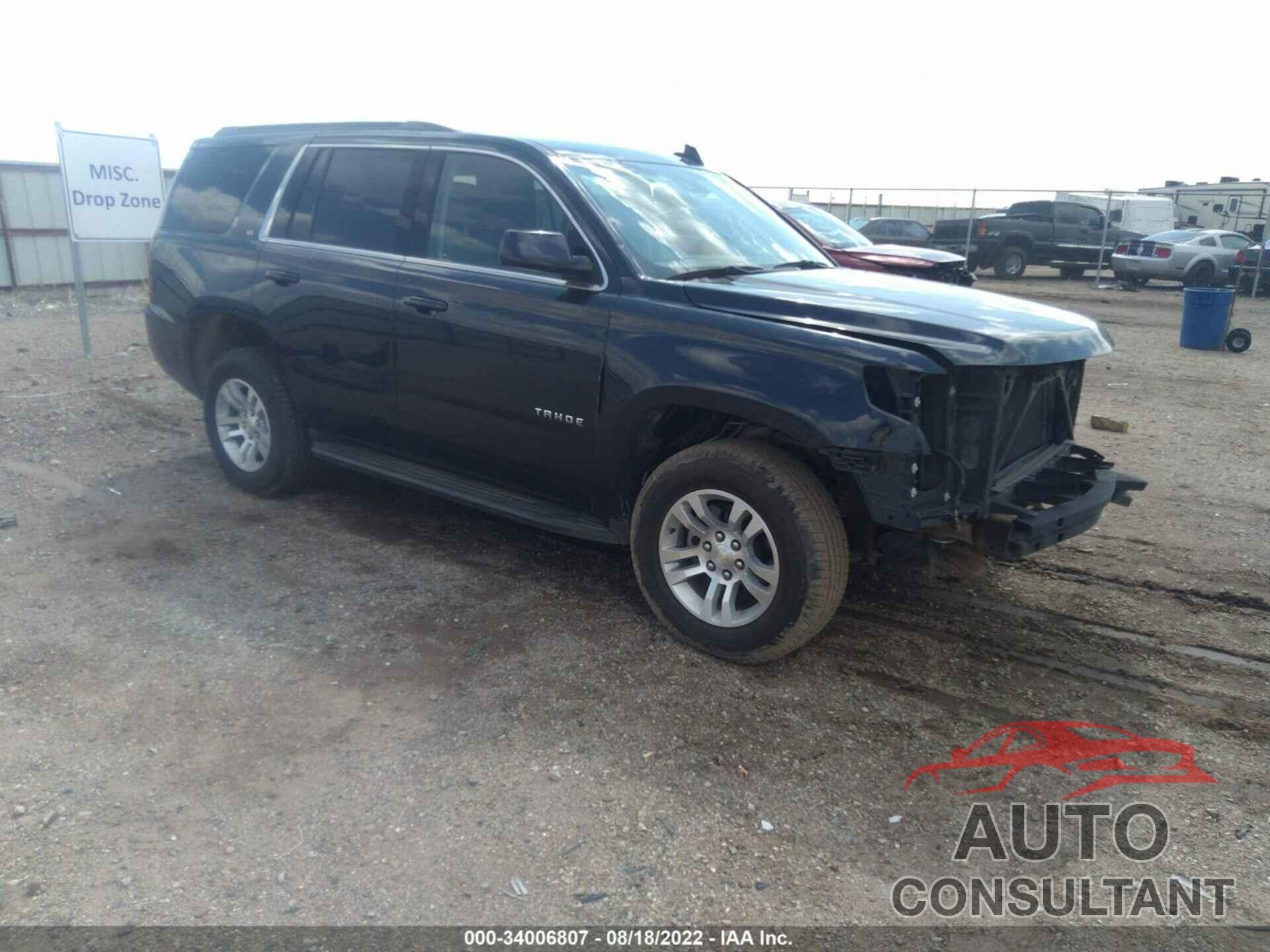 CHEVROLET TAHOE 2019 - 1GNSKBKCXKR110999