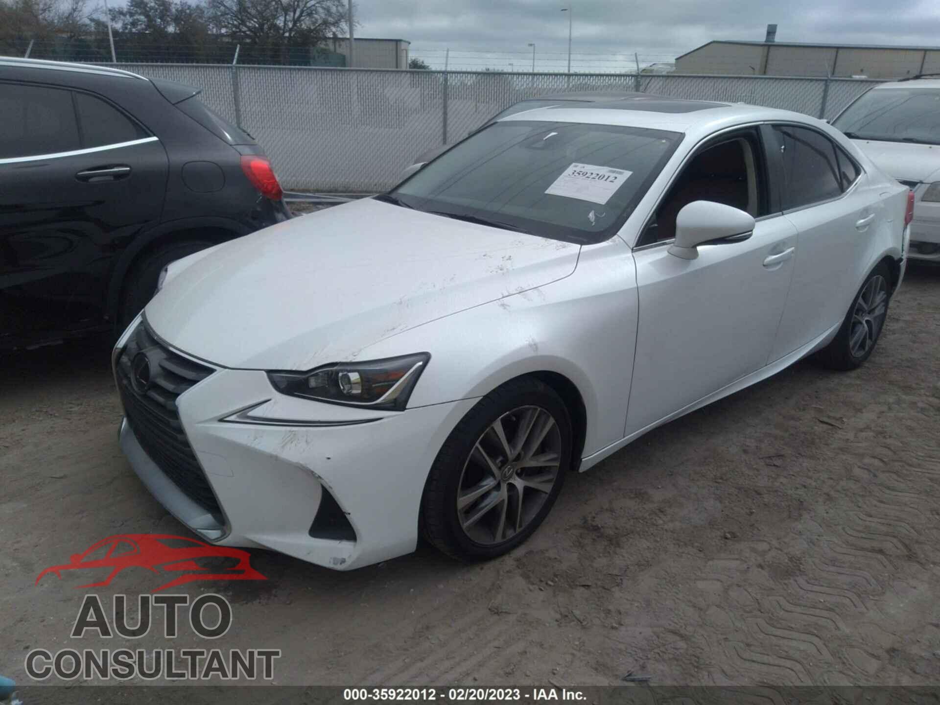 LEXUS IS 2019 - JTHBA1D26K5085082