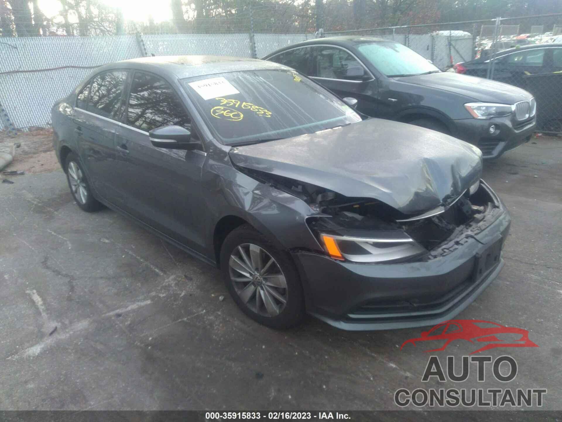 VOLKSWAGEN JETTA SEDAN 2016 - 3VWD67AJ9GM266136