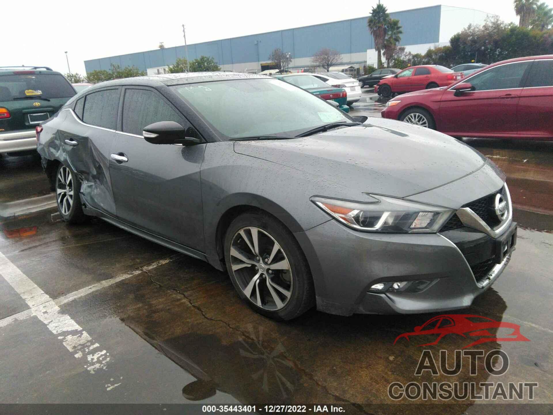 NISSAN MAXIMA 2018 - 1N4AA6AP2JC378388