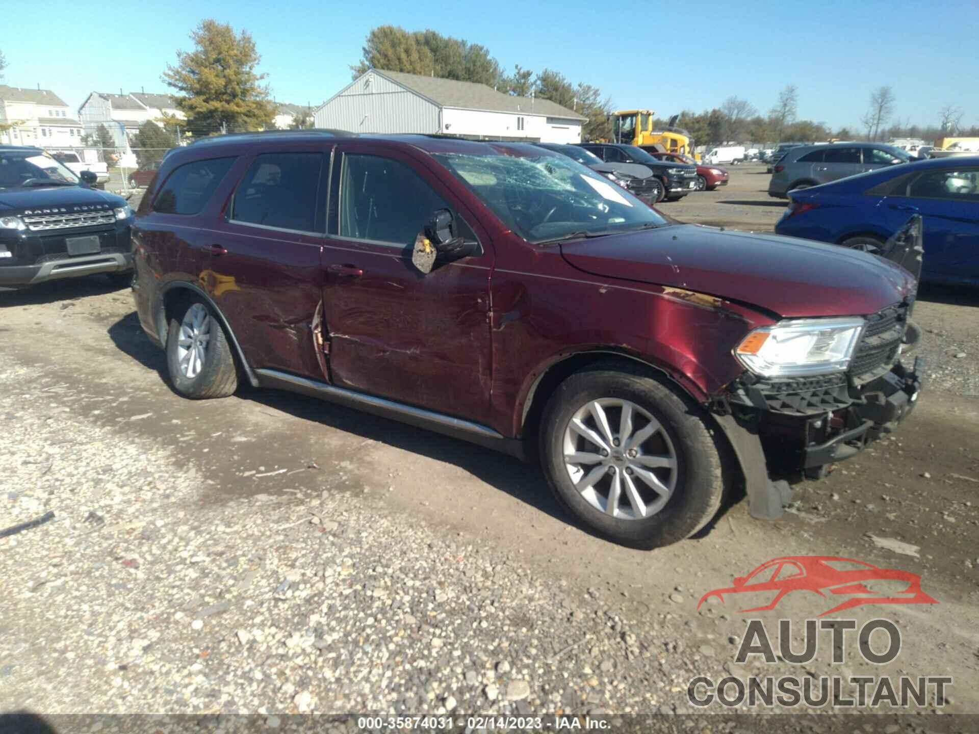 DODGE DURANGO 2019 - 1C4RDHAG7KC550206