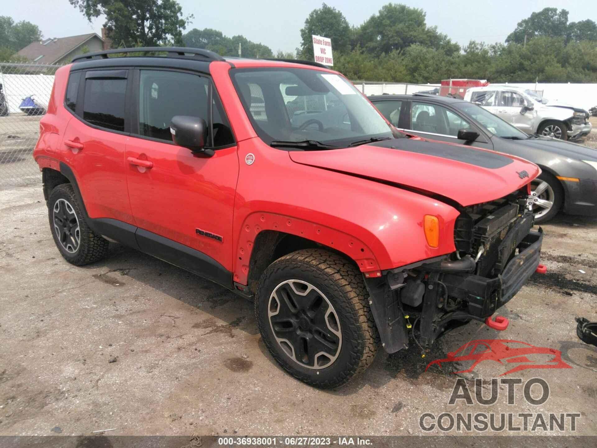 JEEP RENEGADE 2017 - ZACCJBCB7HPE87447