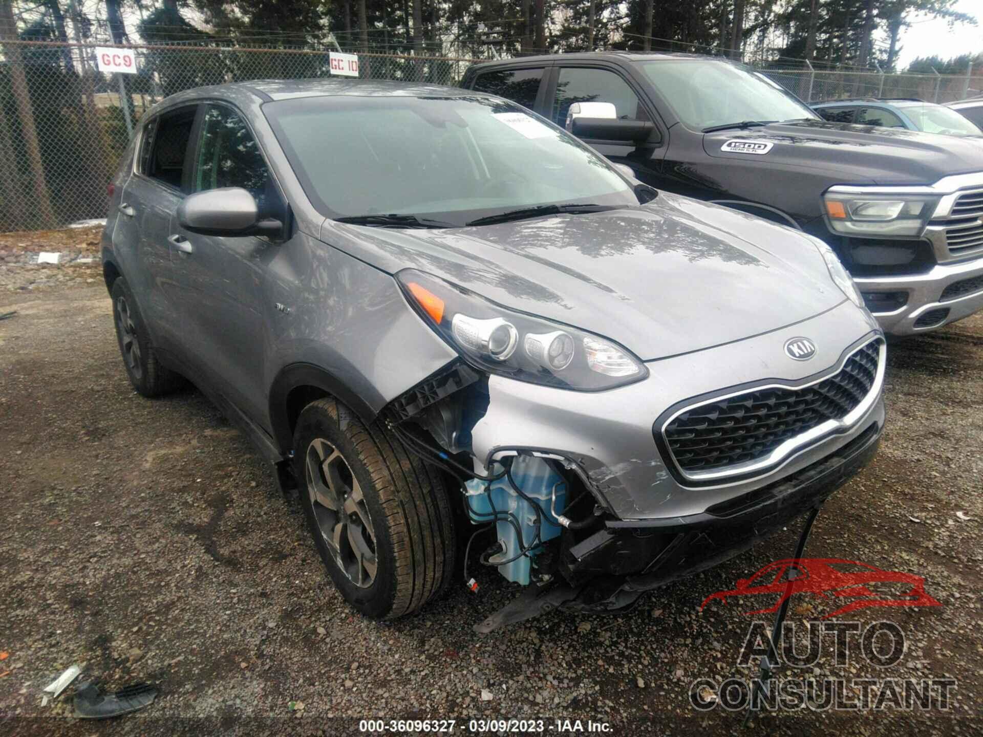 KIA SPORTAGE 2022 - KNDPMCAC4N7992140
