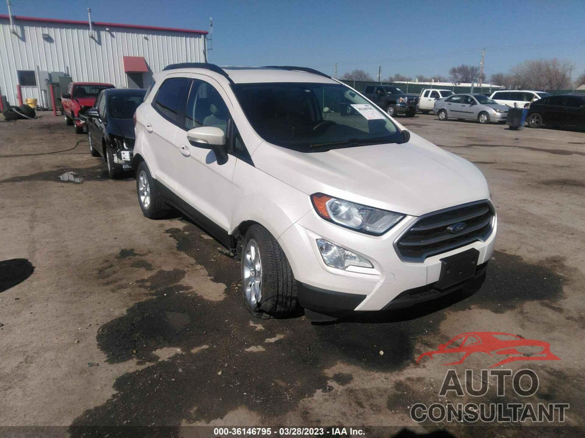 FORD ECOSPORT 2018 - MAJ3P1TE2JC185552