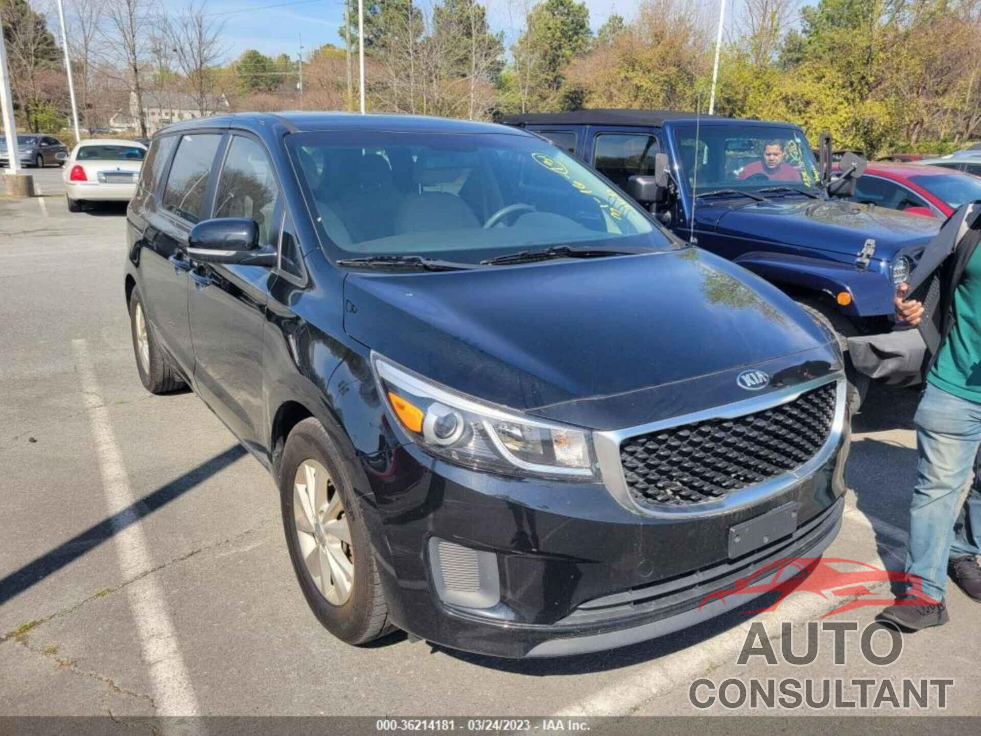 KIA SEDONA 2016 - KNDMA5C16G6113166